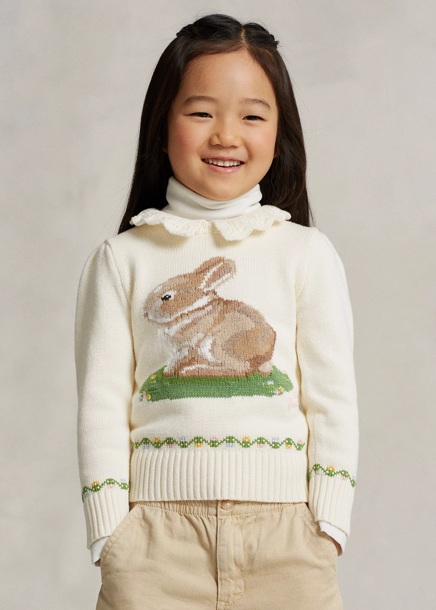 Lunar New Year Cotton Bunny Sweater