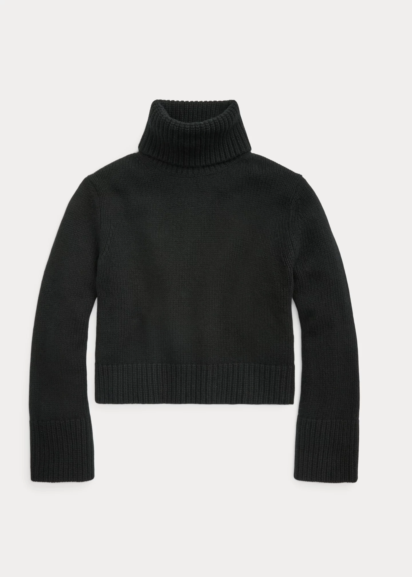 Wool-Cashmere Turtleneck Sweater