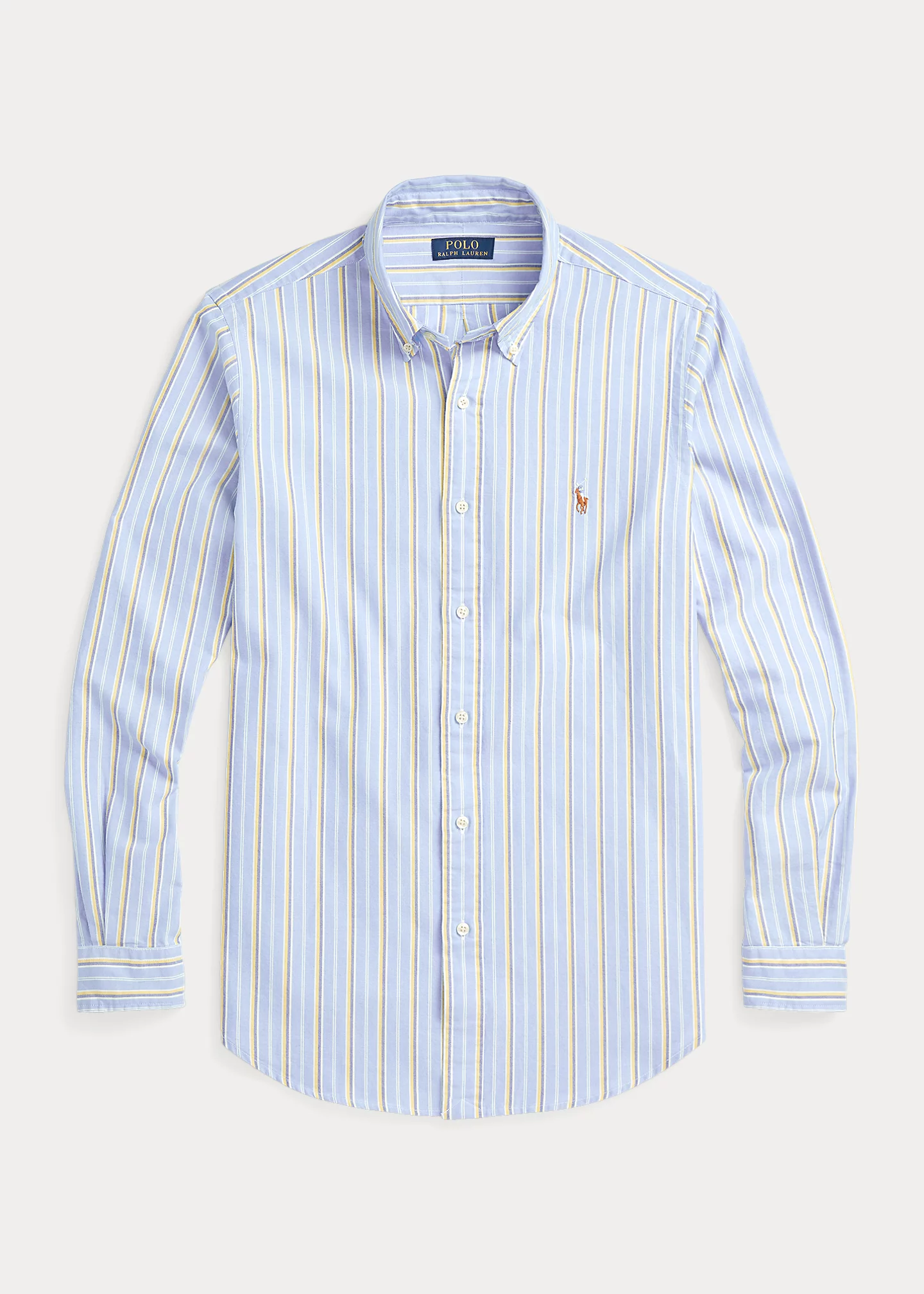Classic Fit Striped Oxford Shirt