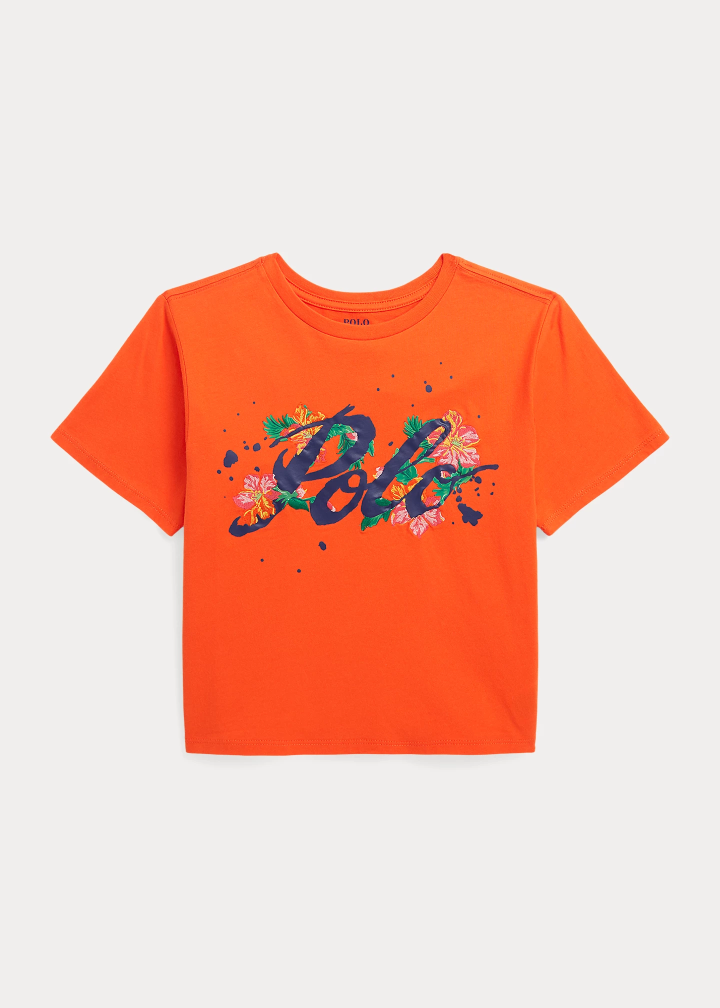 Logo Cotton Jersey Boxy Tee