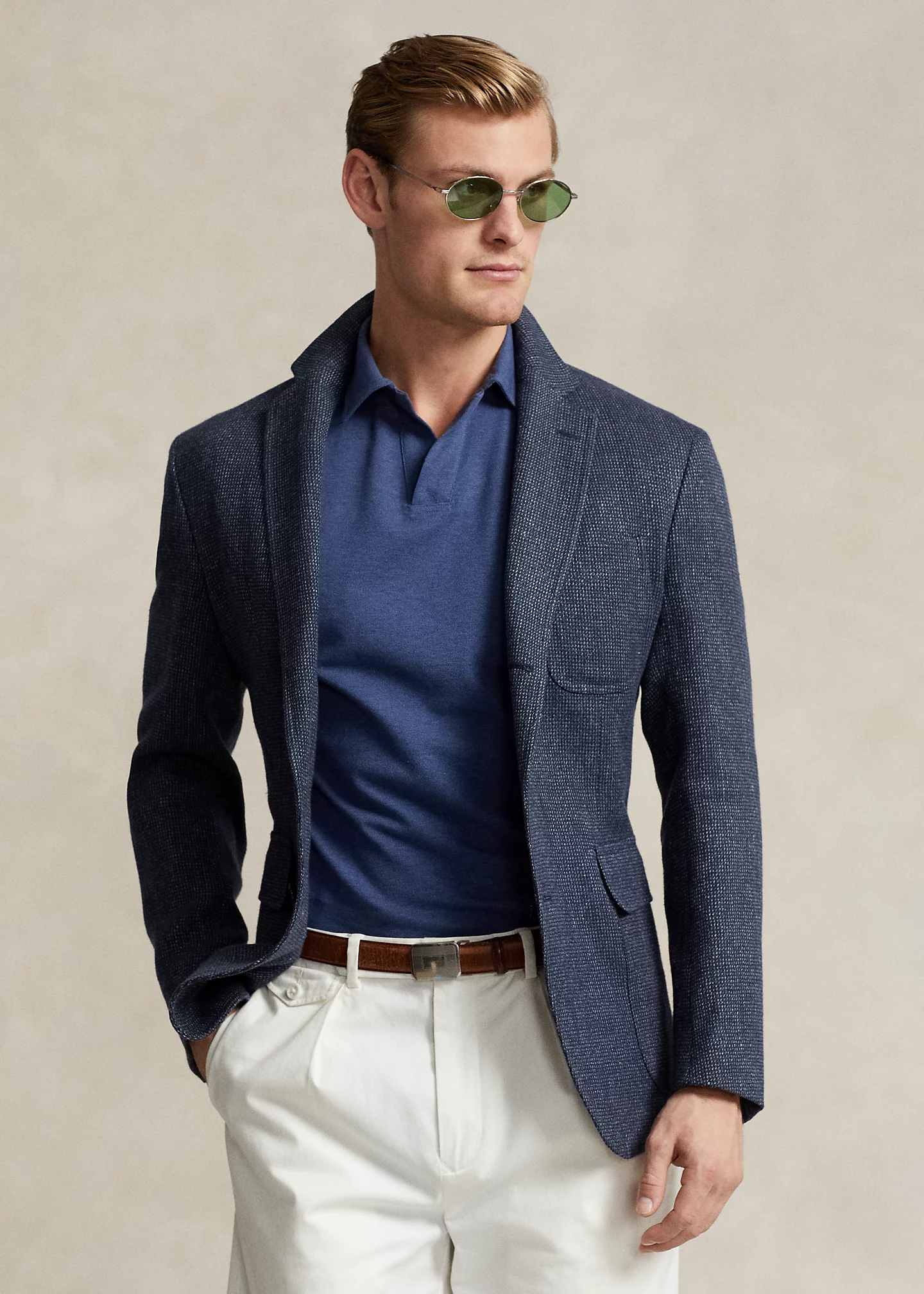 Polo Soft Tailored Linen-Wool Sport Coat