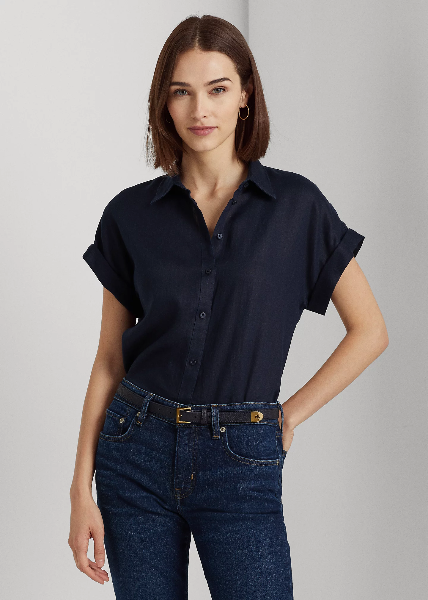Linen Short-Sleeve Shirt