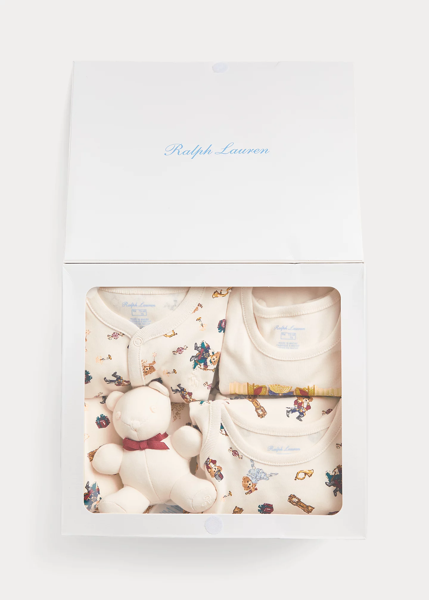 Polo Bear Cotton 6-Piece Gift Set