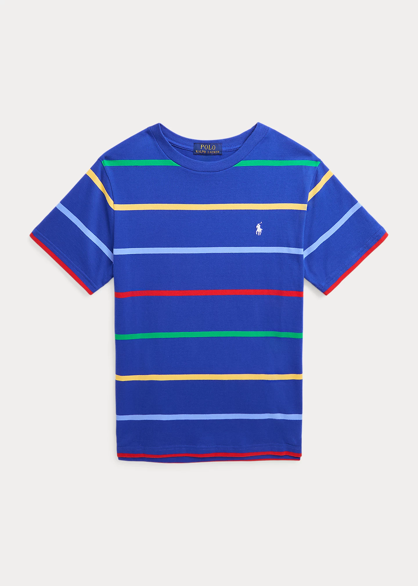 Striped Cotton Jersey Tee