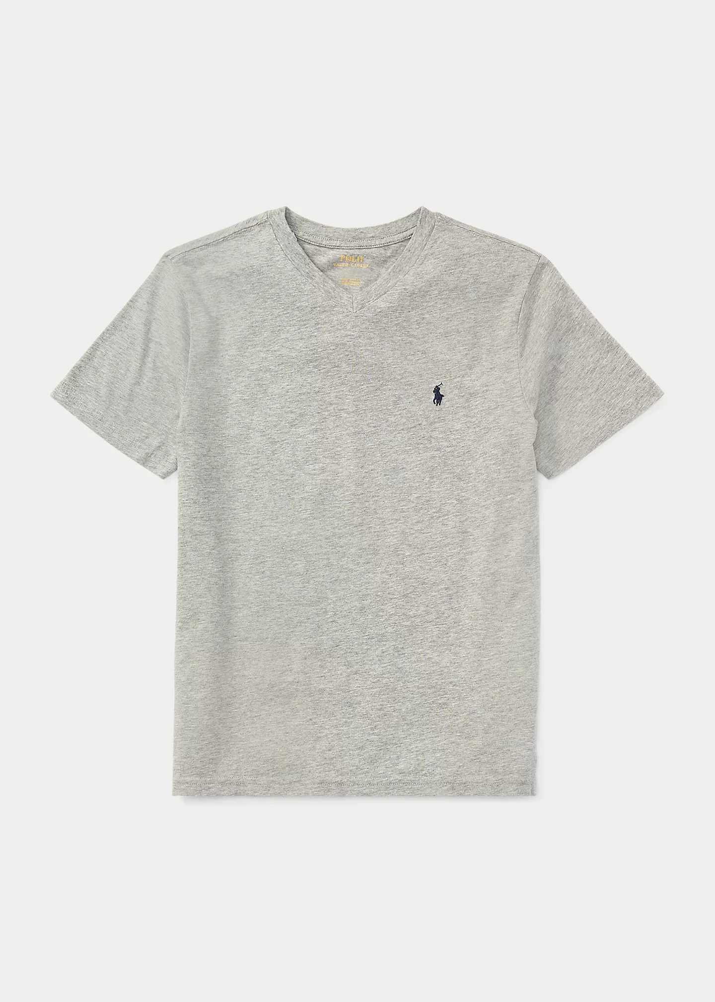 Cotton Jersey V-Neck Tee