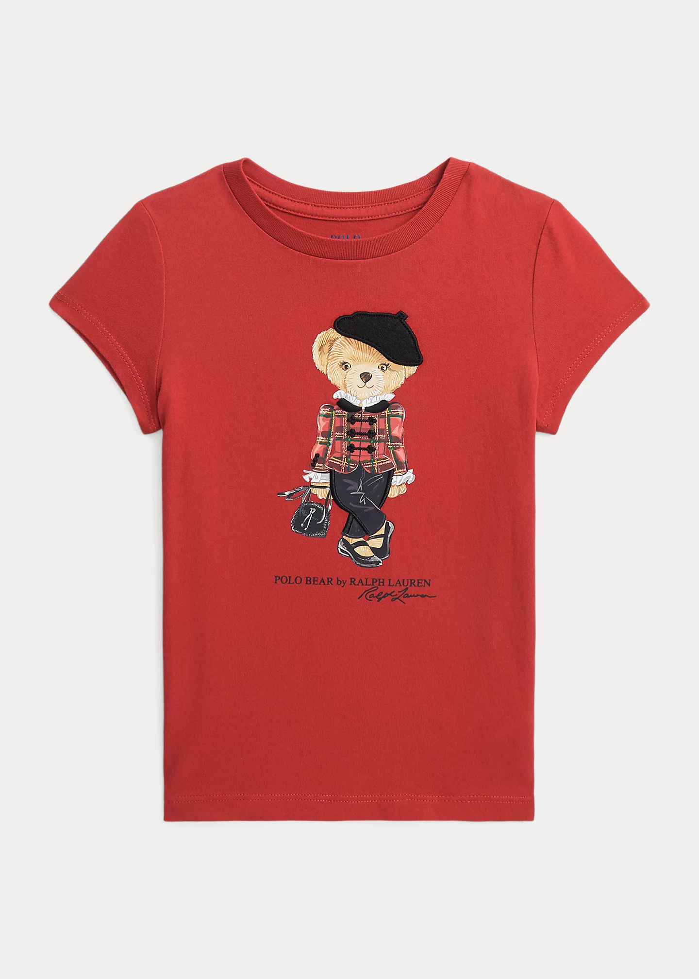 Polo Bear Cotton Jersey Tee