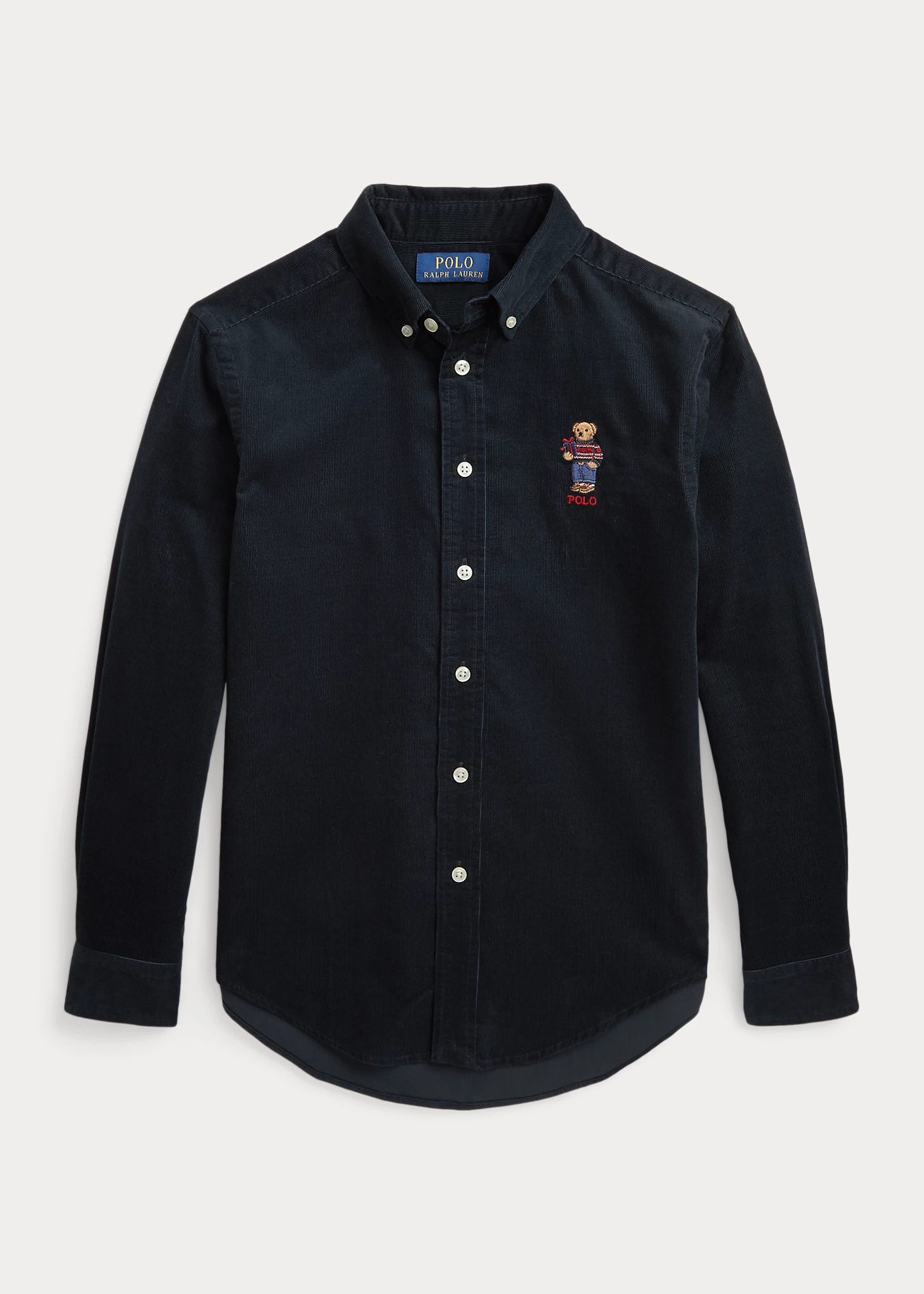 Polo Bear Cotton Corduroy Shirt