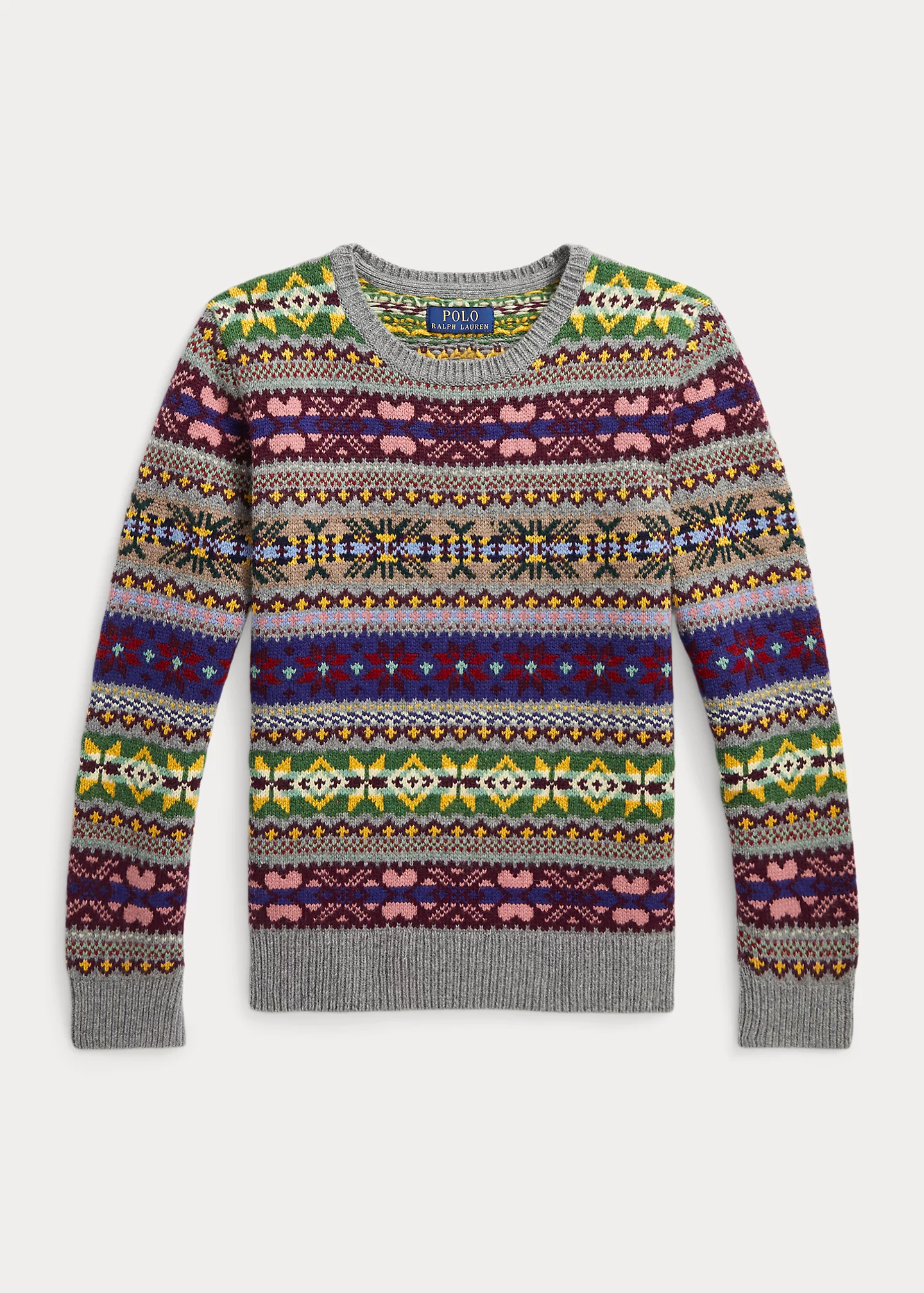 Fair Isle Wool-Blend Sweater