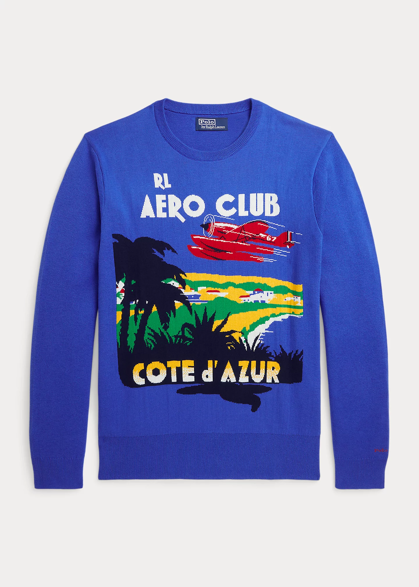 Cotton Graphic Sweater