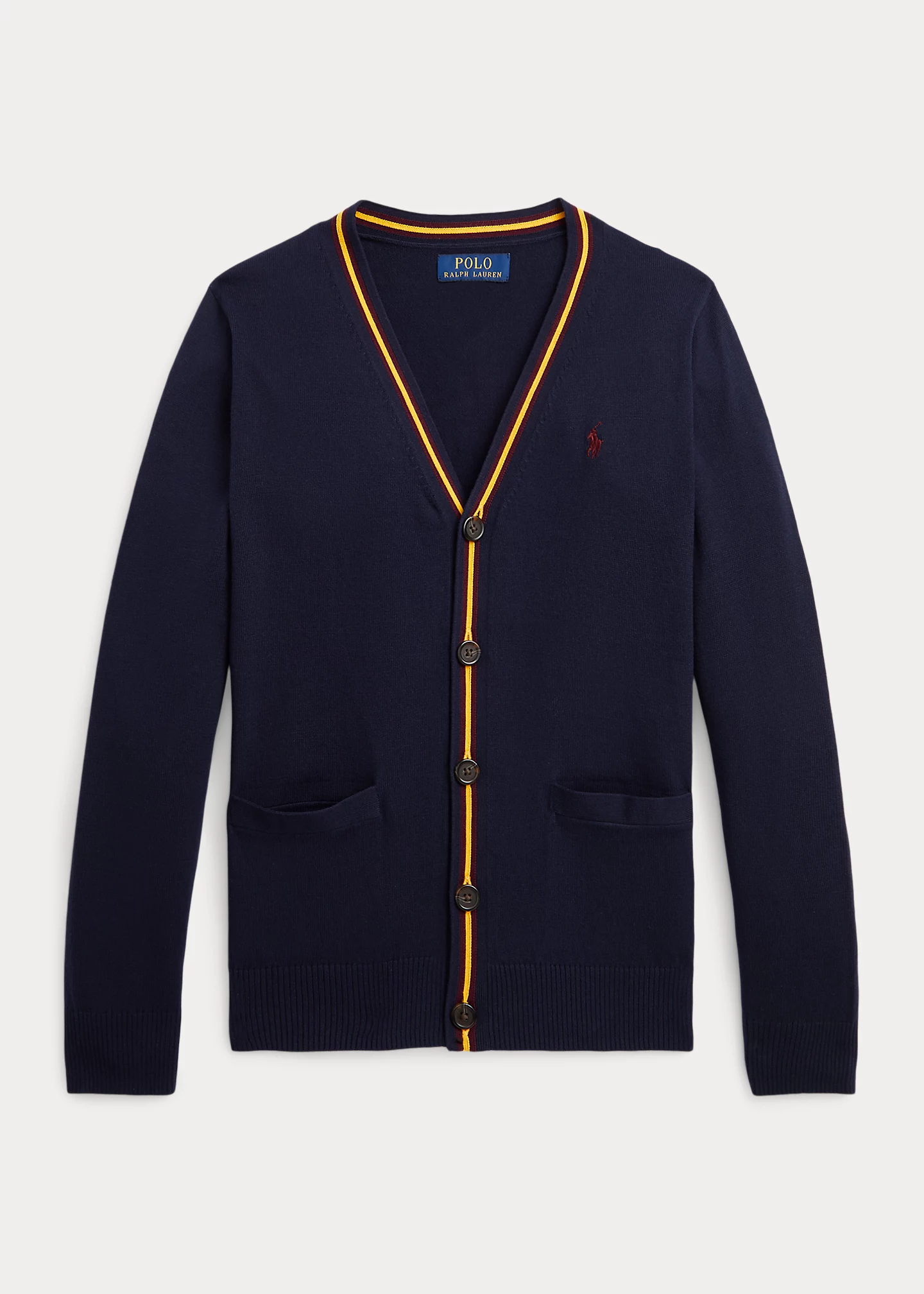 Cotton V-Neck Cardigan