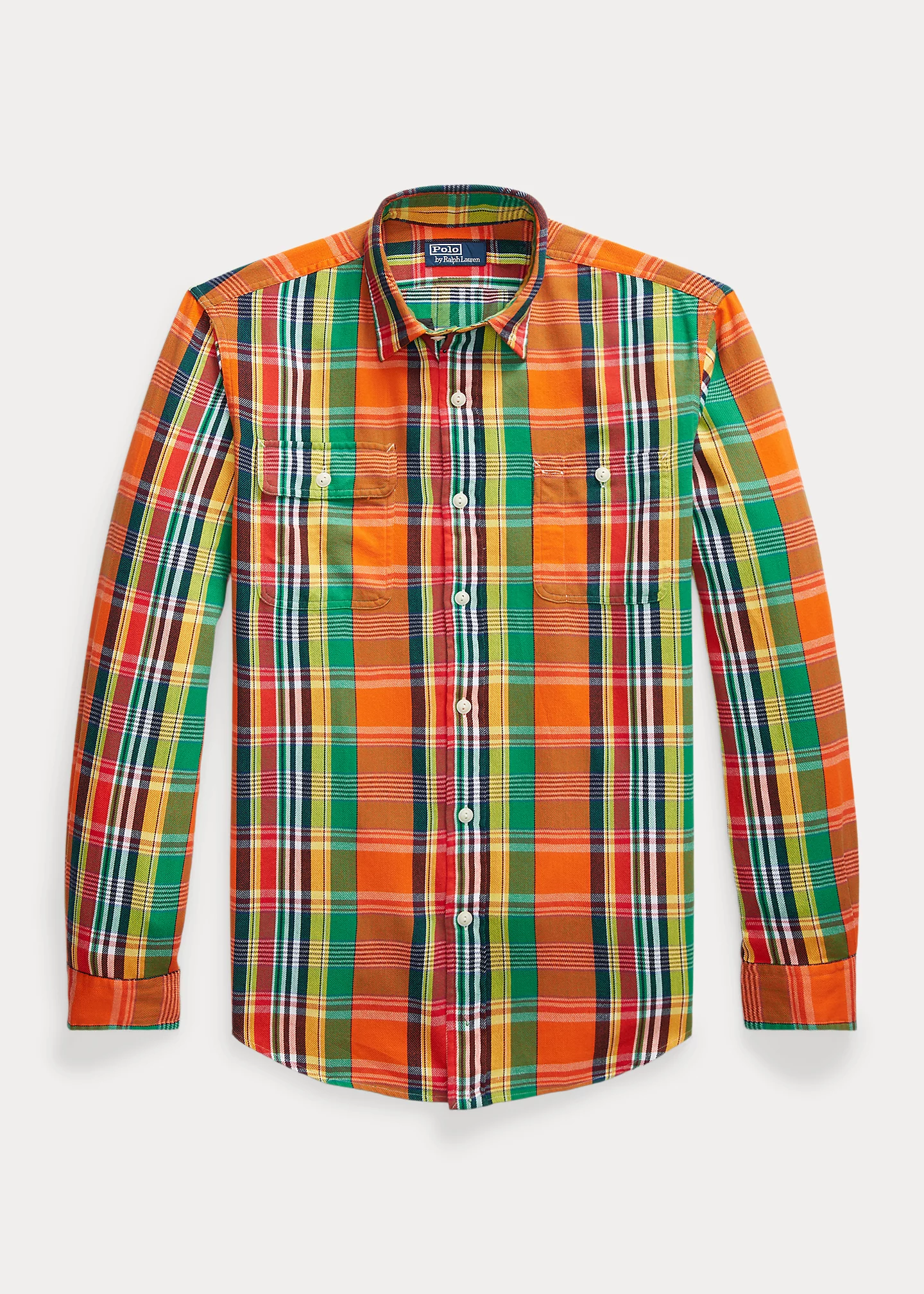 Classic Fit Plaid Flannel Workshirt