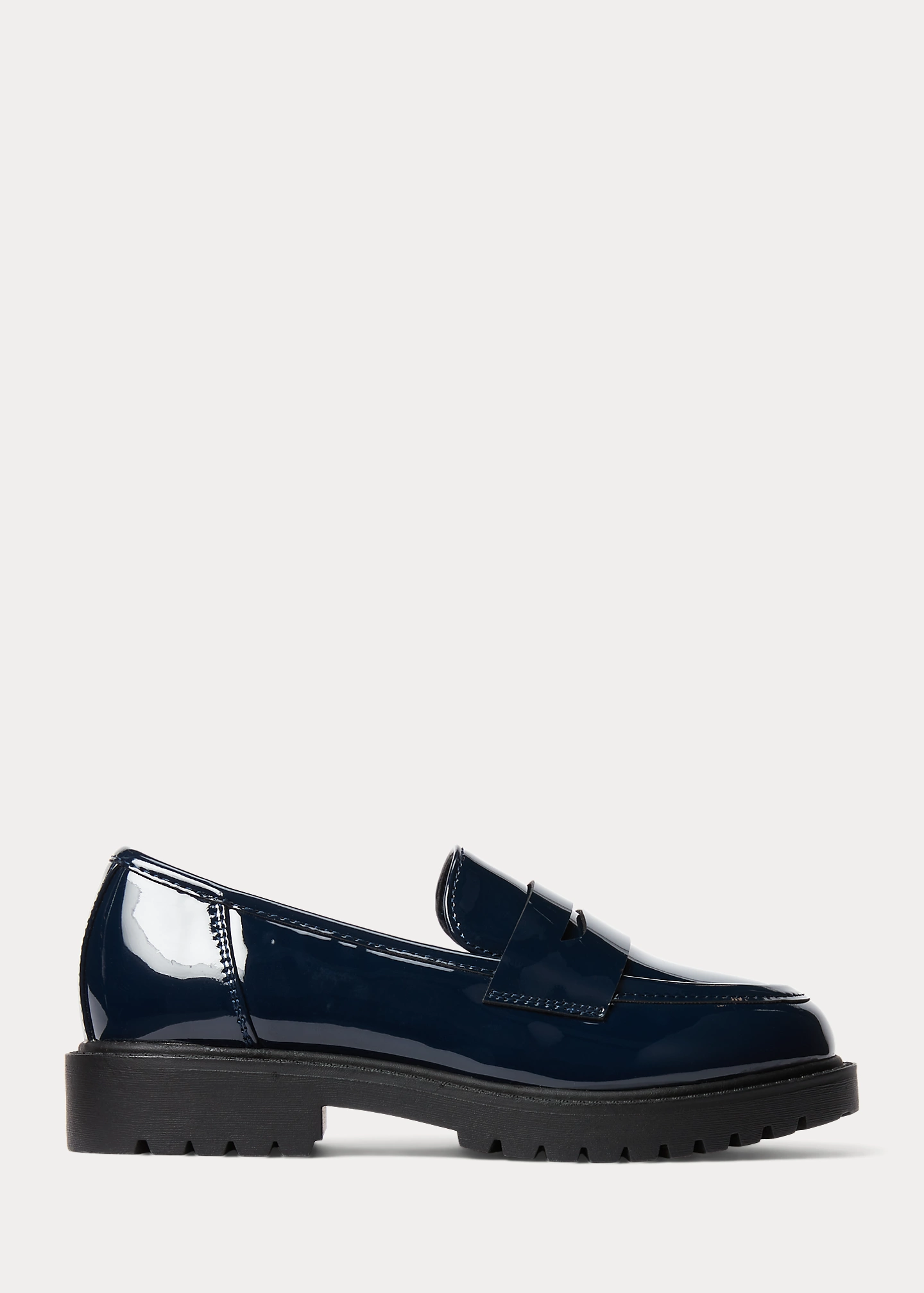 Wellsley Patent Faux-Leather Loafer