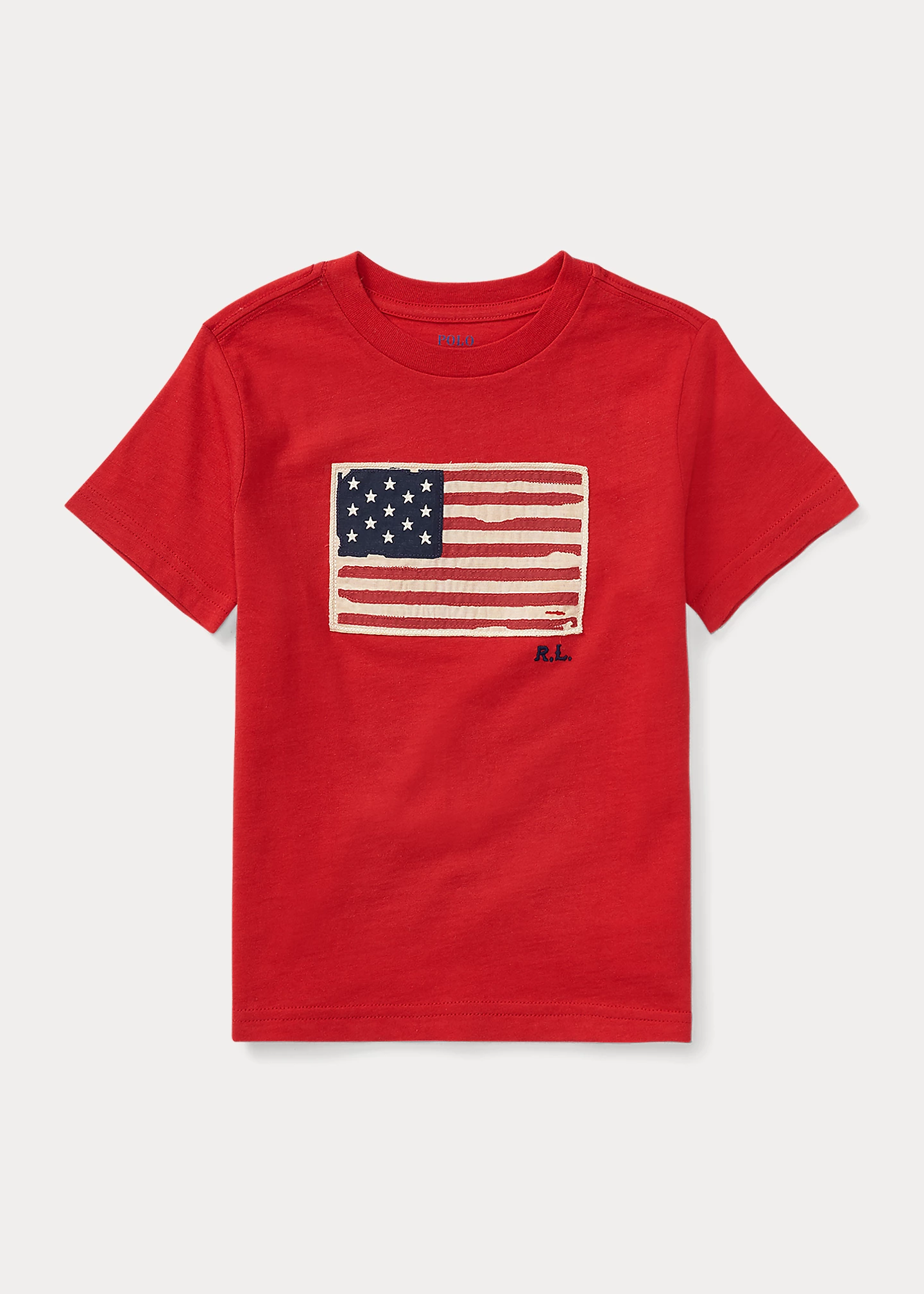 Flag Cotton Jersey Tee