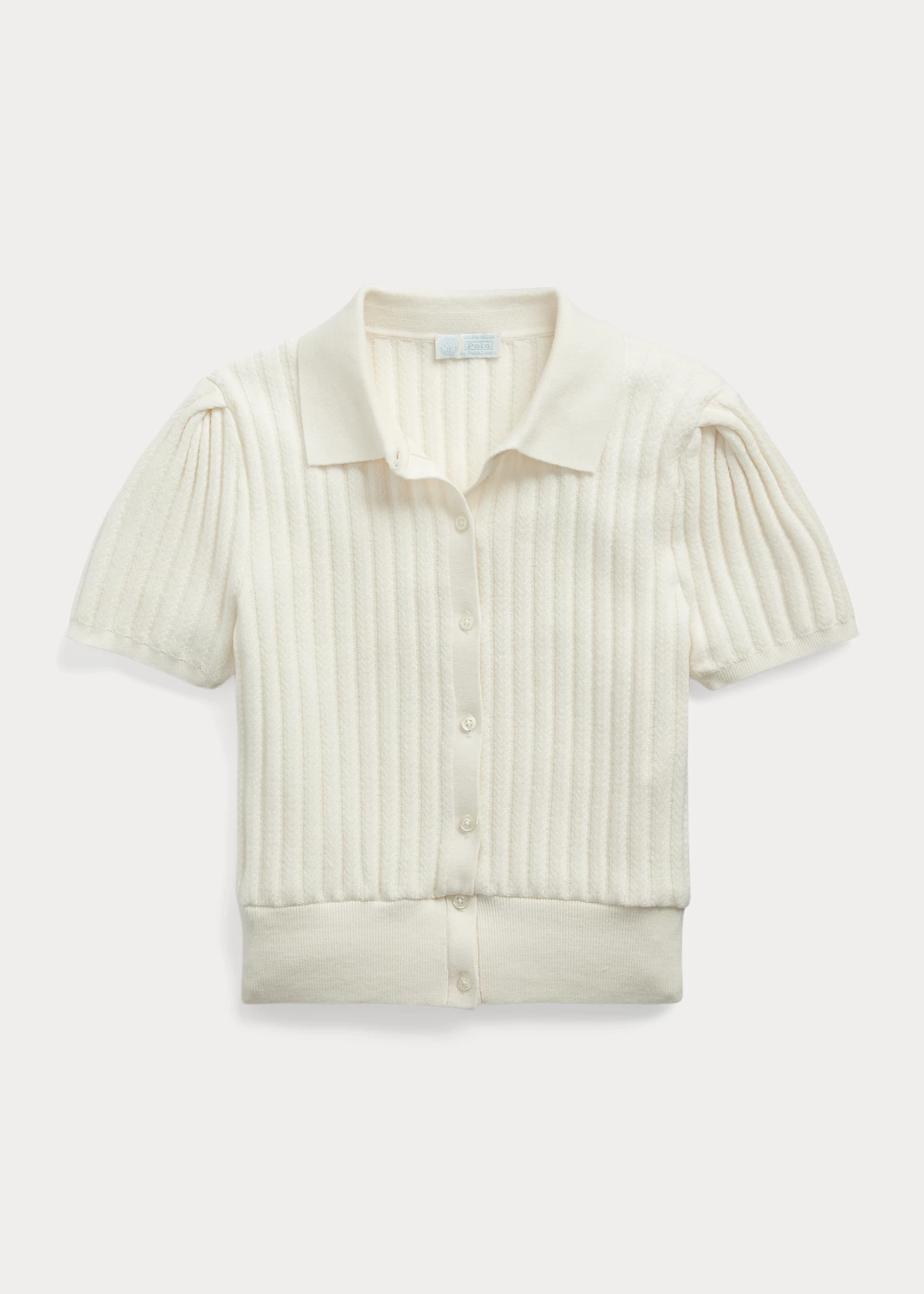 The Spelman Collection Knit Polo Sweater