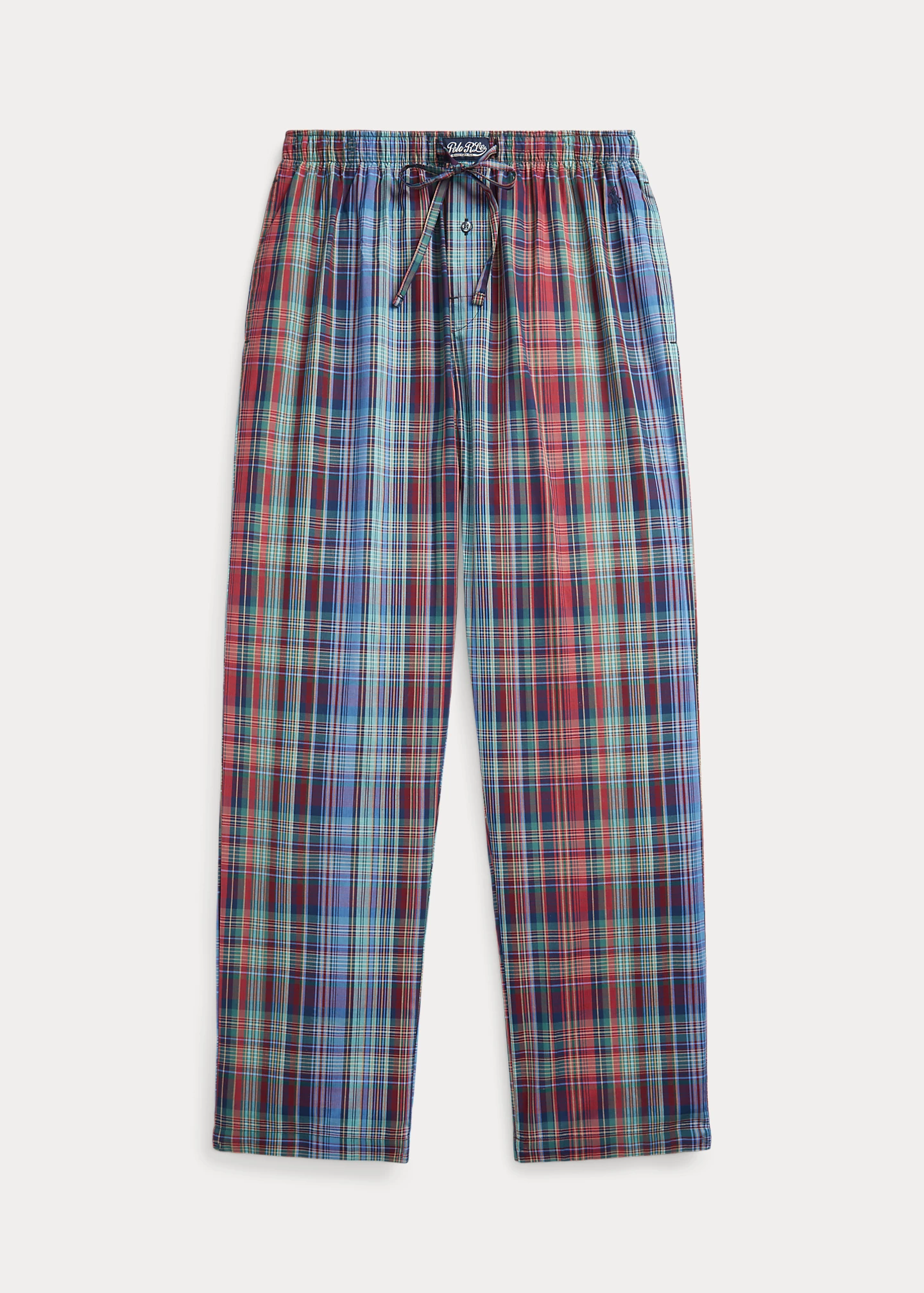Plaid Cotton Pajama Pant