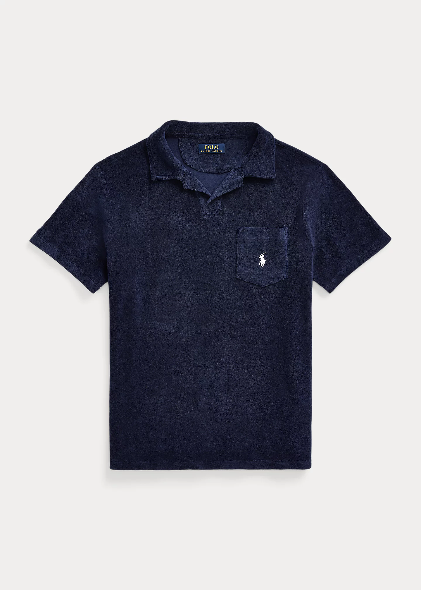 Custom Slim Fit Terry Polo Shirt