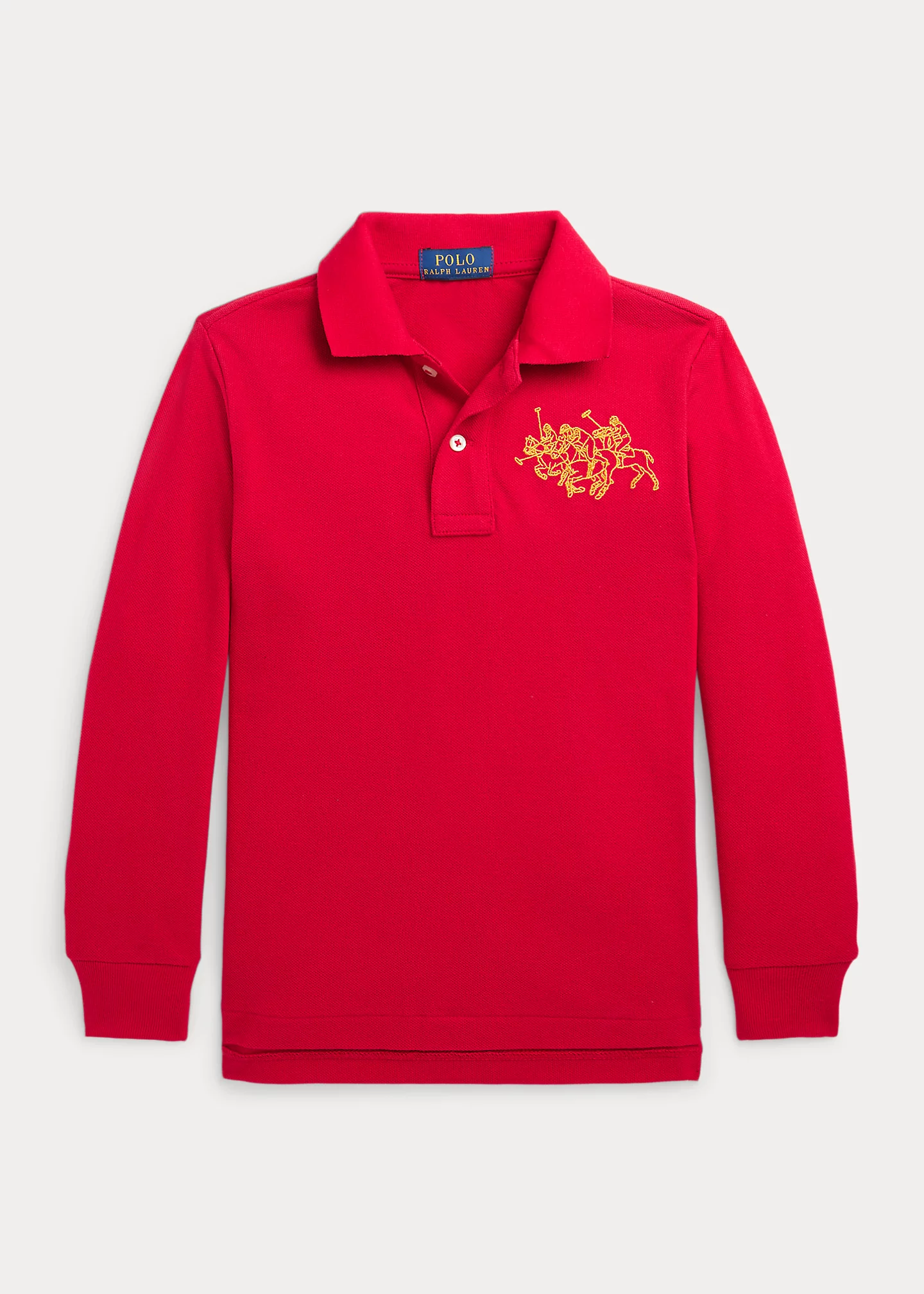 Lunar New Year Triple-Pony Polo Shirt