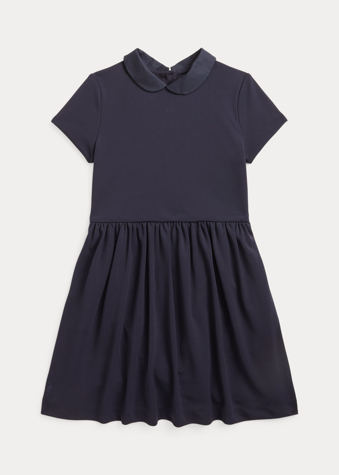 Collared Crepe Dress