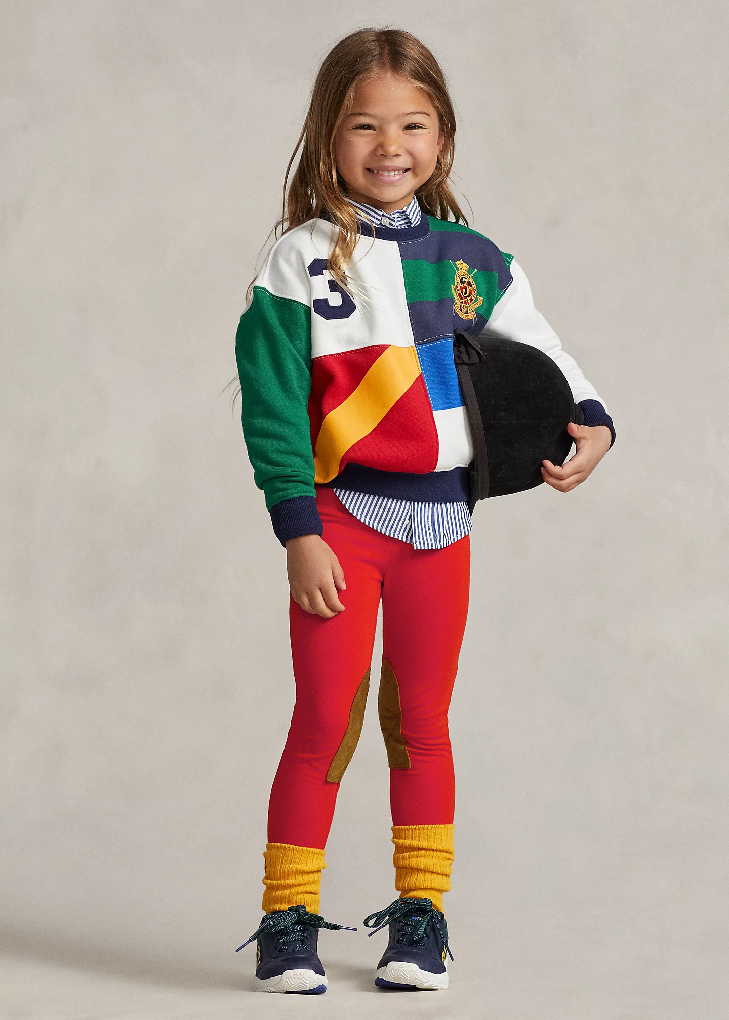 Equestrian-Inspired Jersey Legging