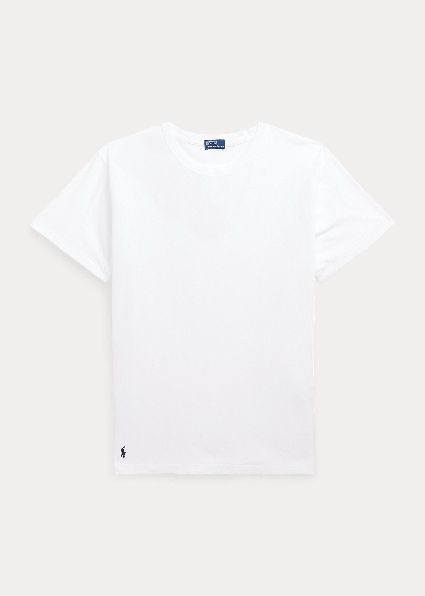 Cotton Jersey Crewneck Tee