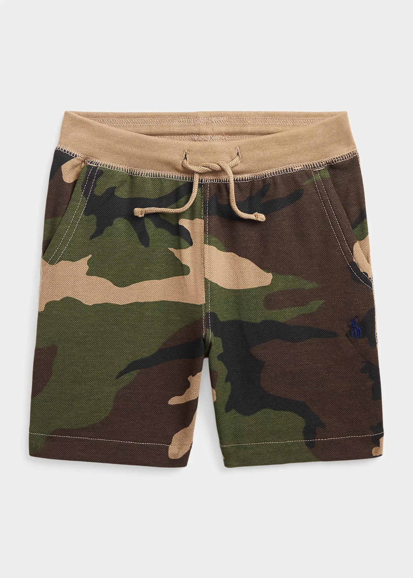 Camo Cotton Mesh Short