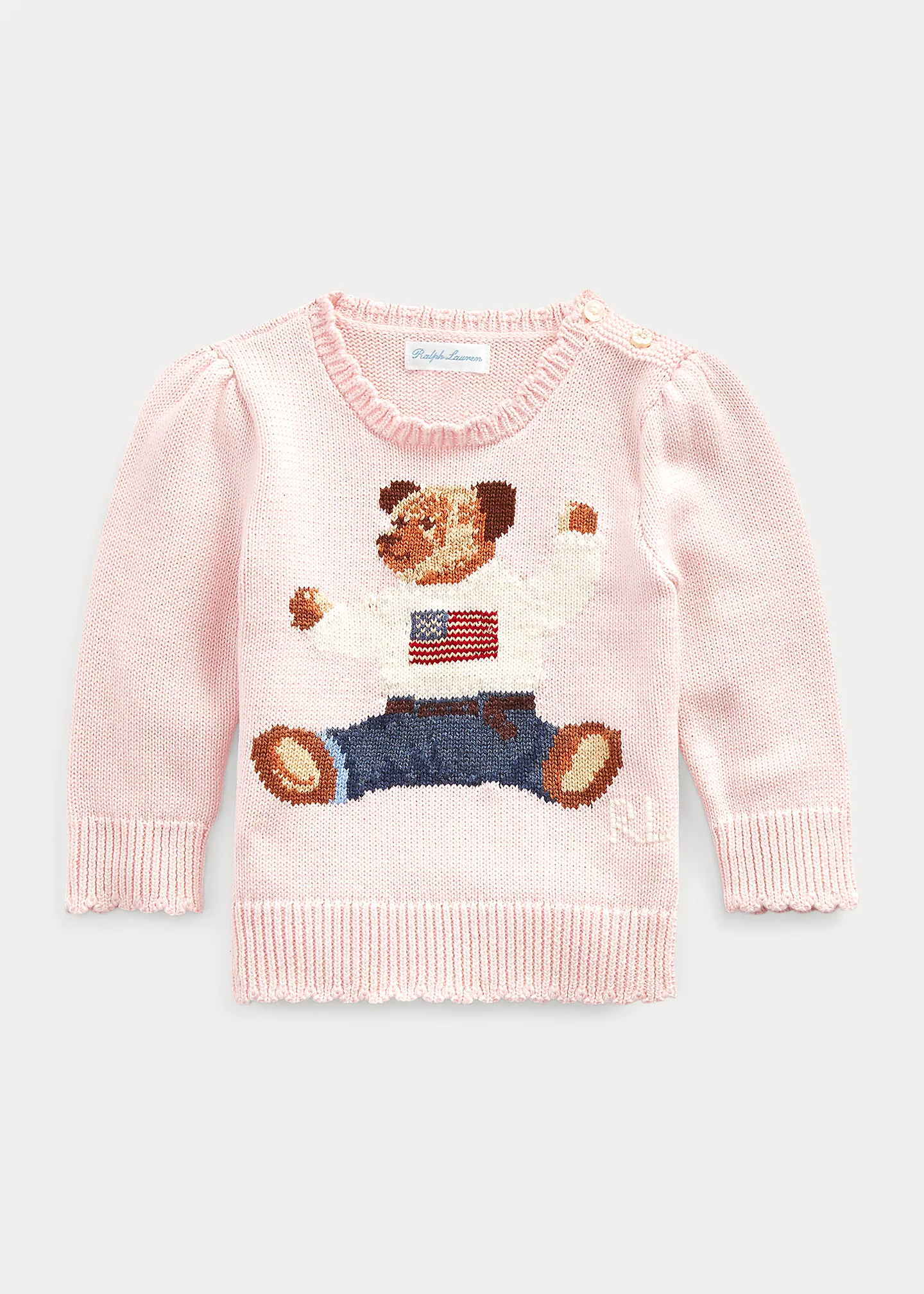 Polo Bear Cotton Sweater