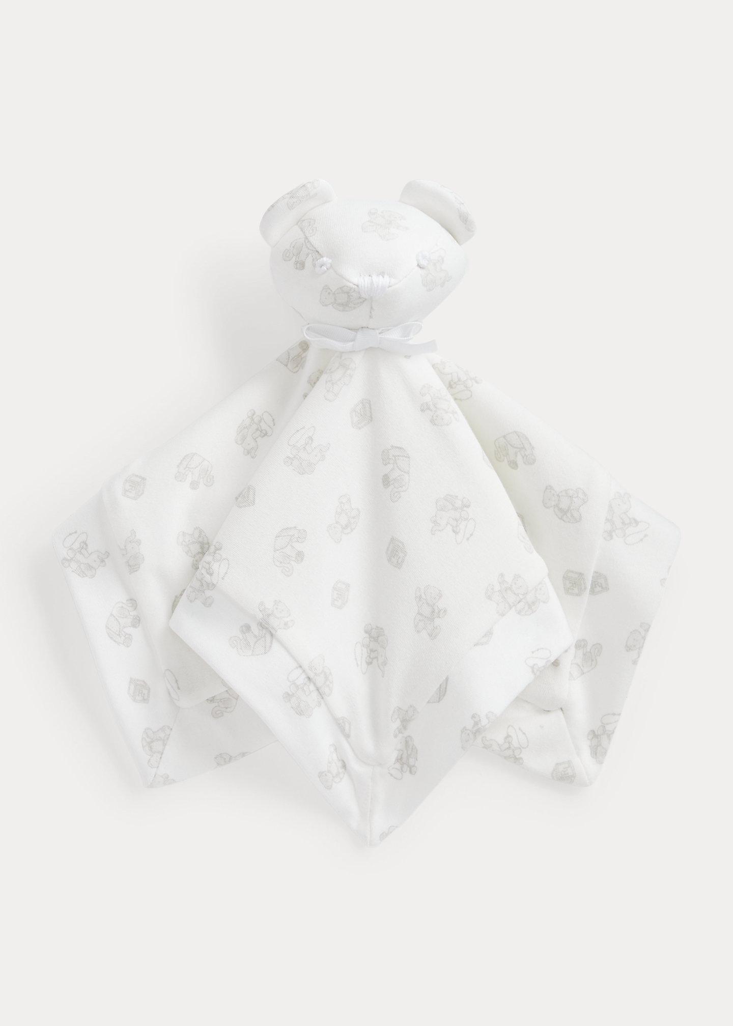 Organic Cotton Bear Lovey Blanket