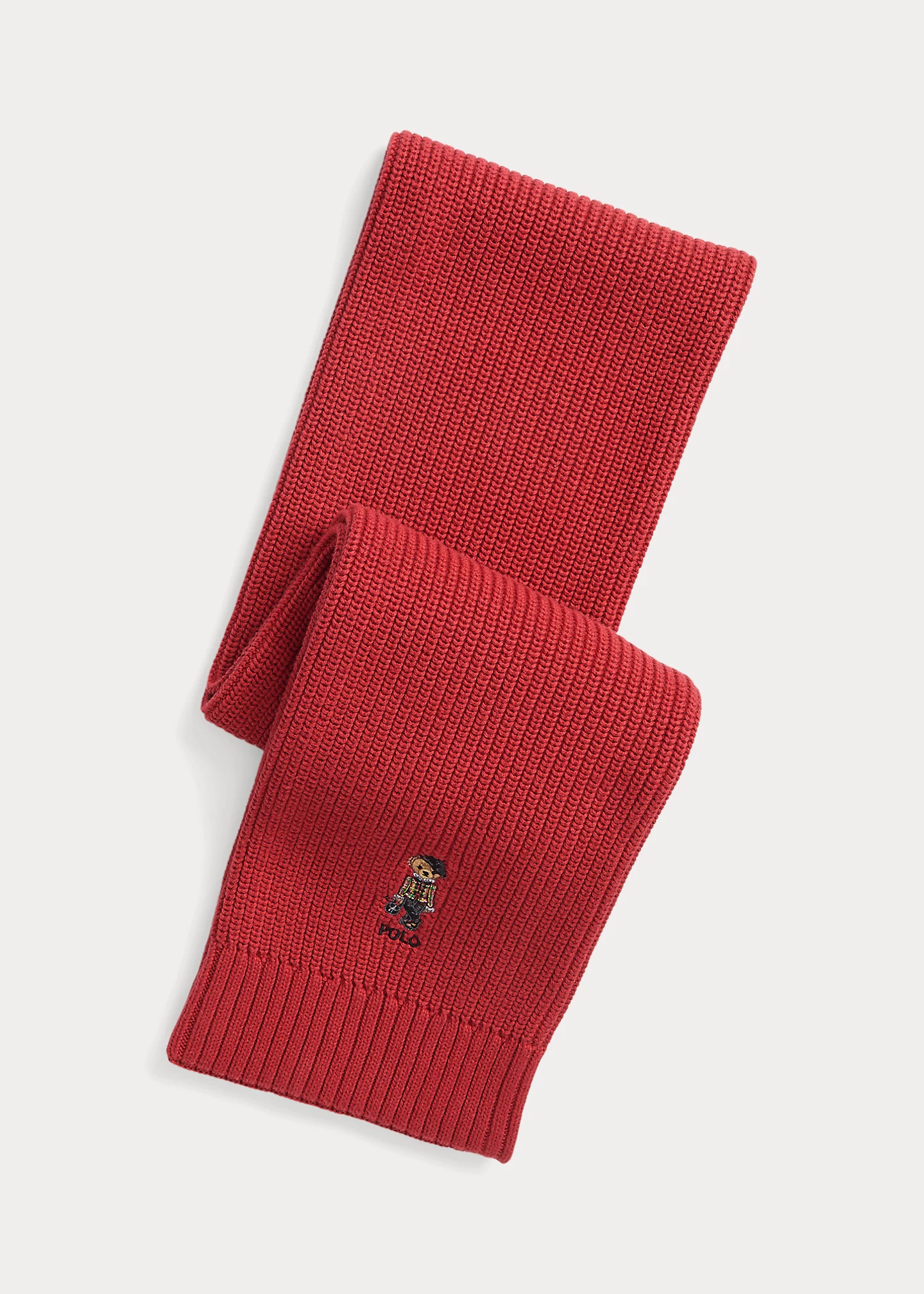 Polo Bear Cotton Scarf