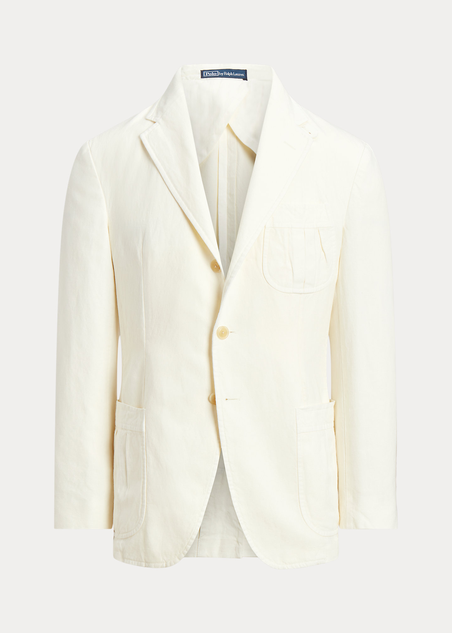 Polo Soft Tailored Cotton-Linen Jacket