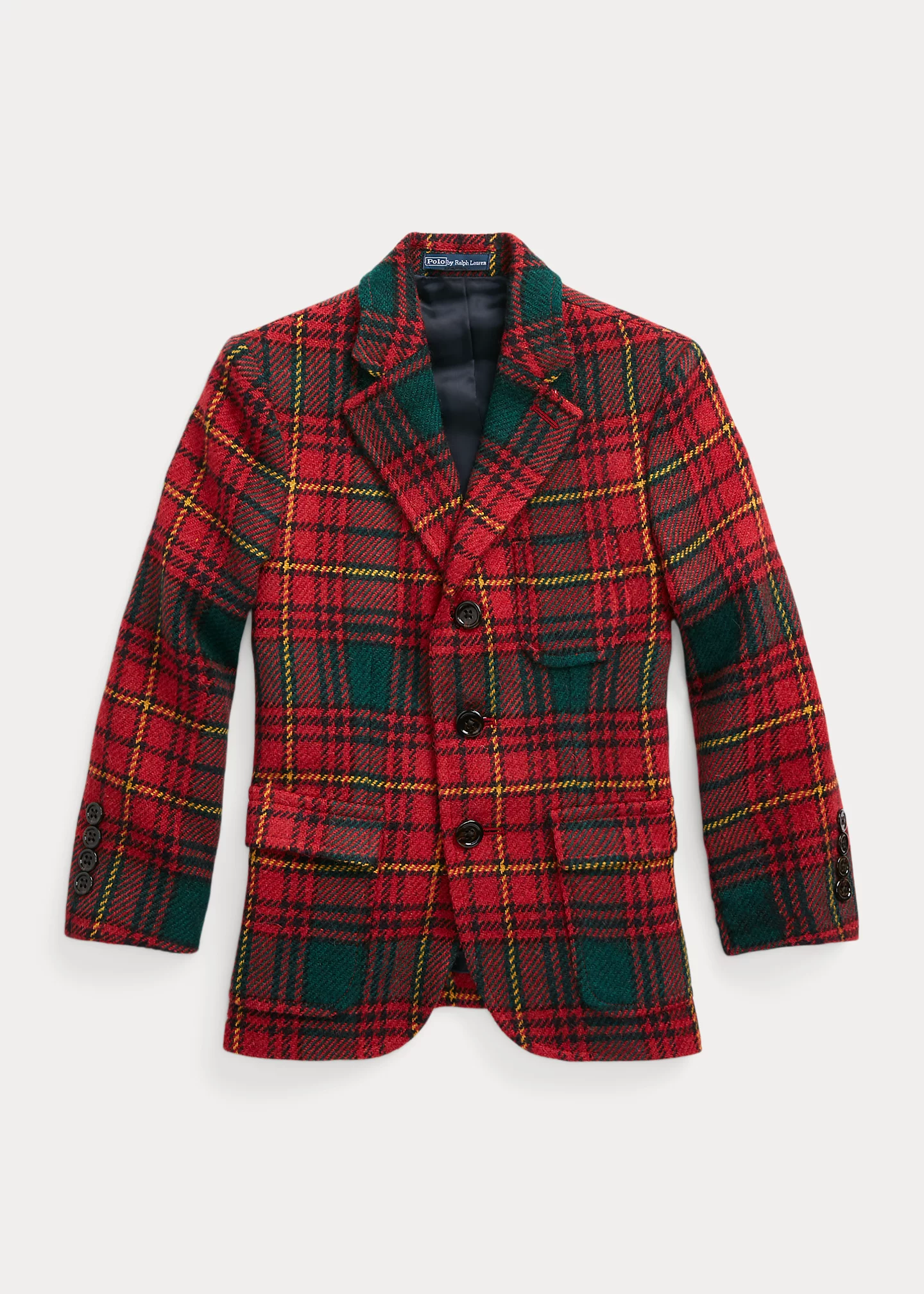 Plaid Wool Sport Coat