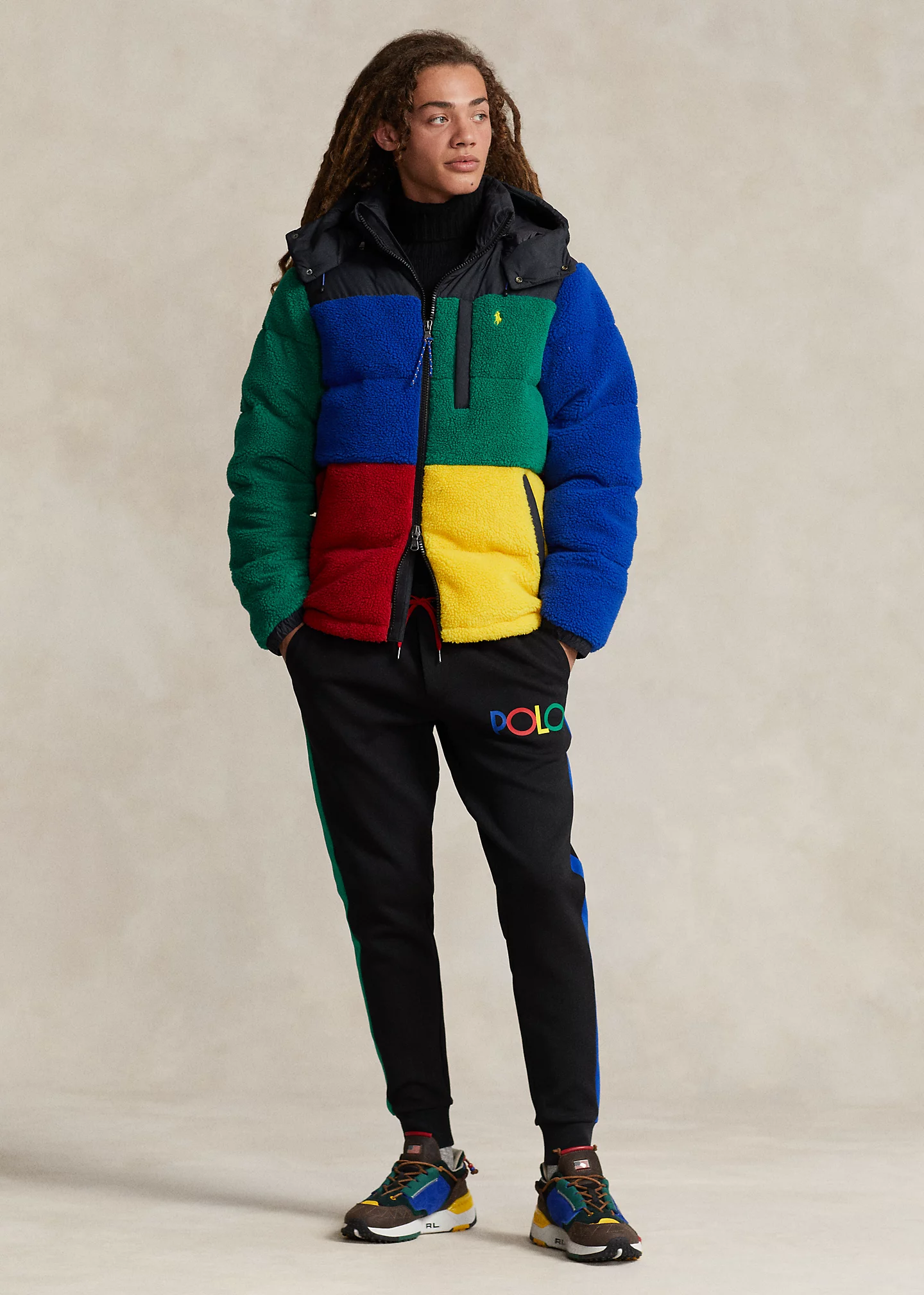 Logo Double-Knit Jogger Pant