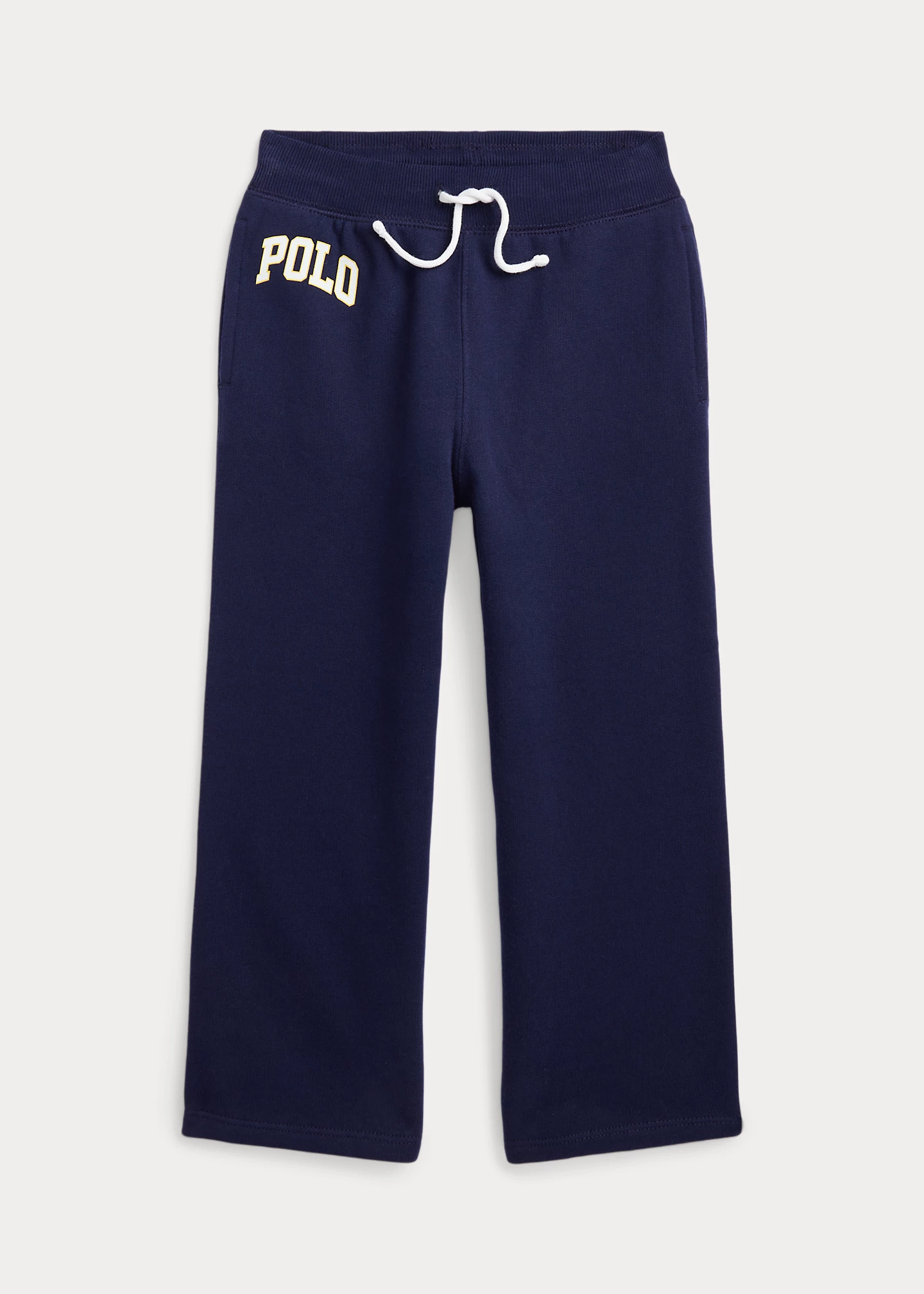 Logo Fleece Wide-Leg Sweatpant