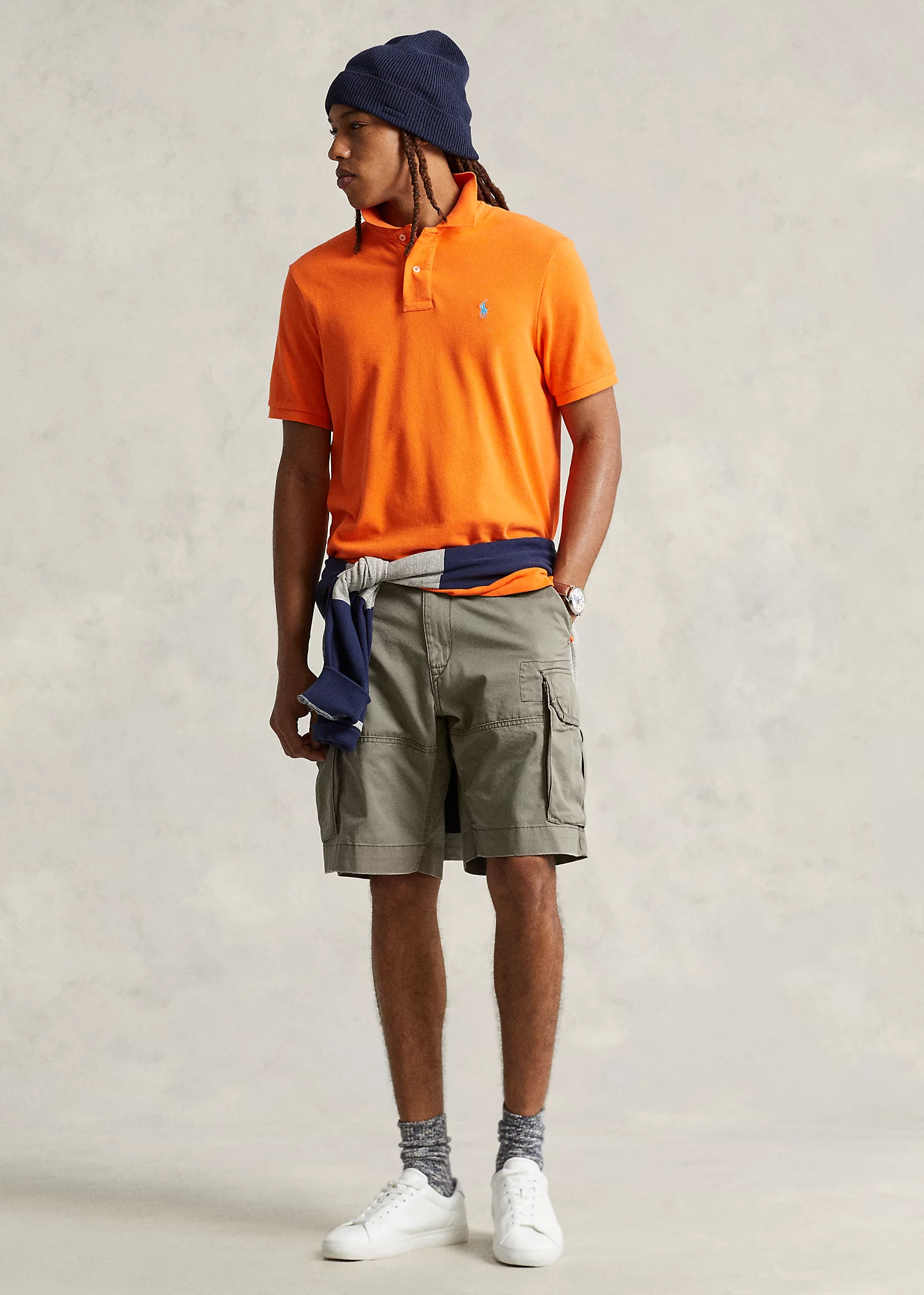 10.5-Inch Classic Fit Twill Cargo Short