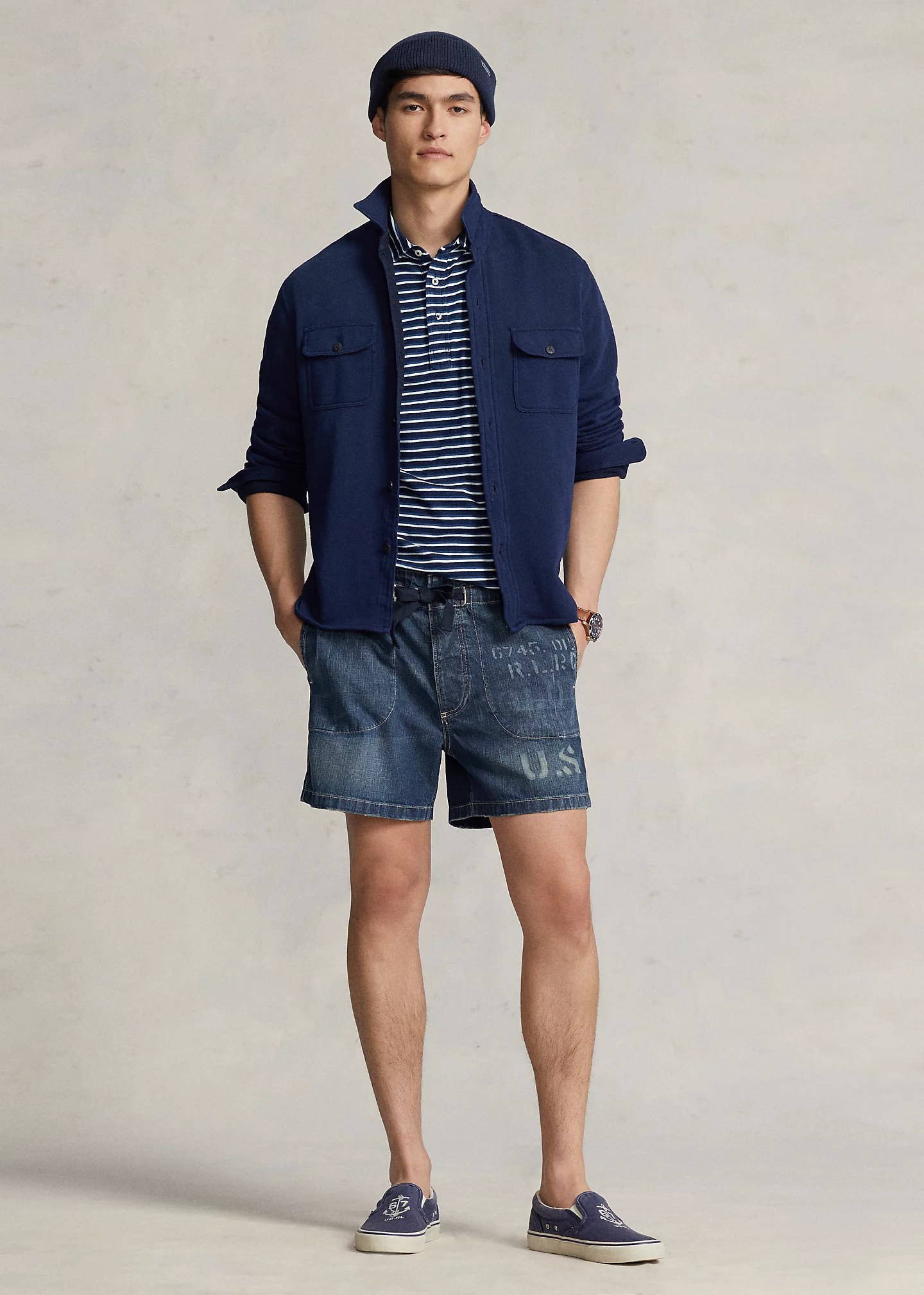 5-Inch Classic Fit Denim Short