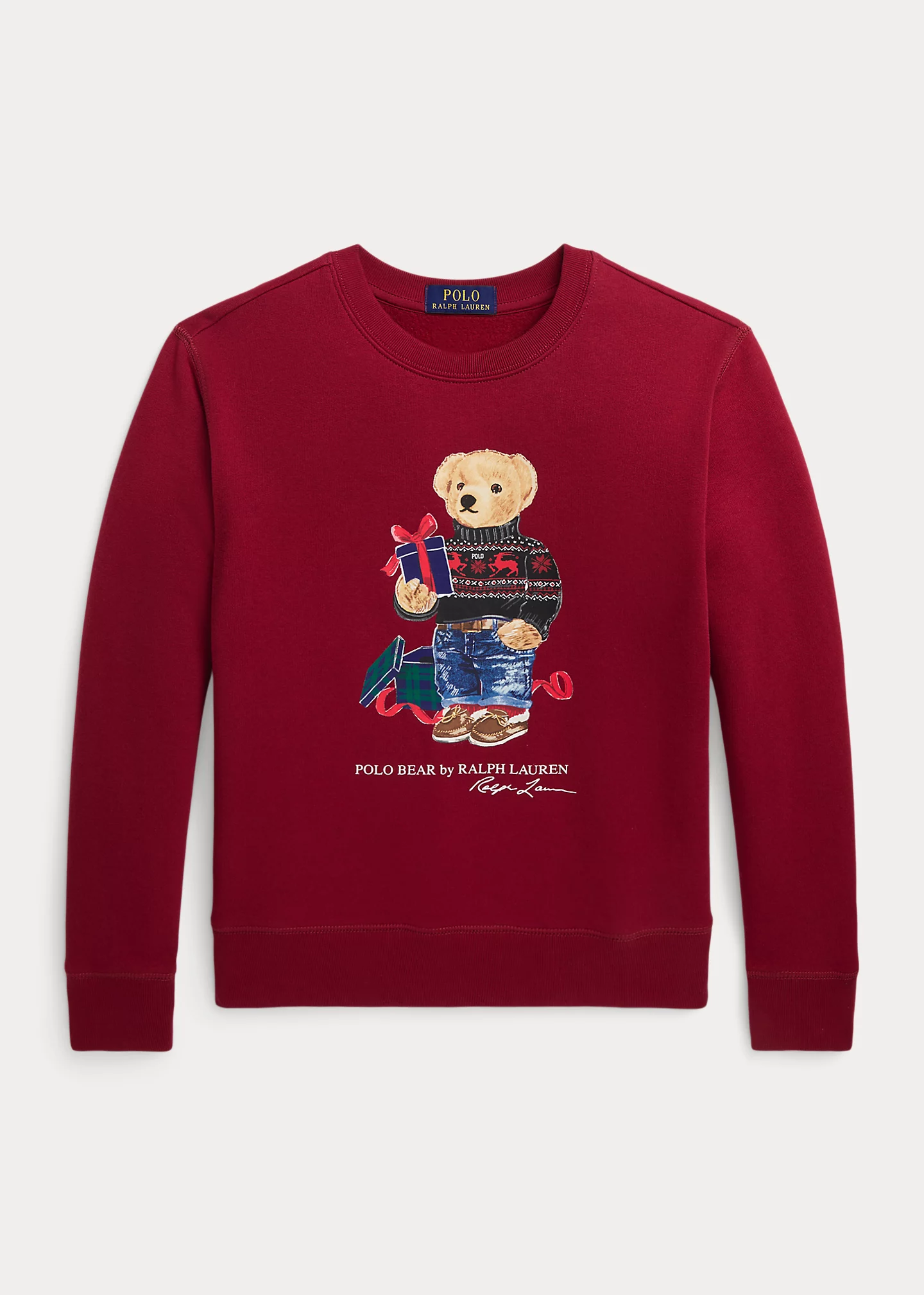 Polo Bear Fleece Sweatshirt