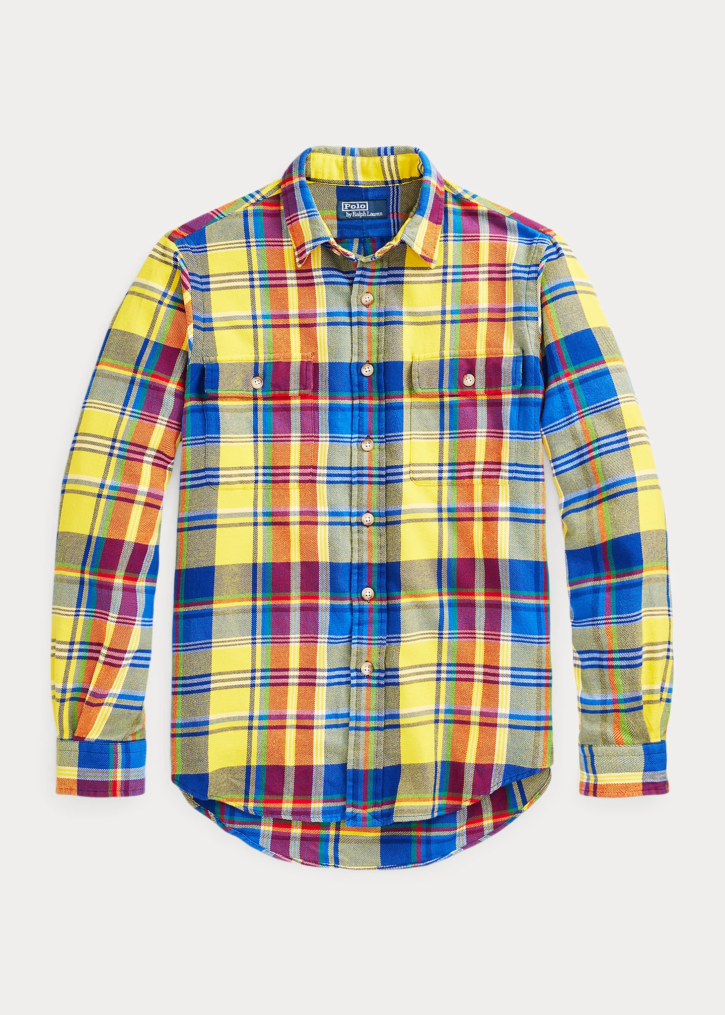 Classic Fit Plaid Twill Workshirt