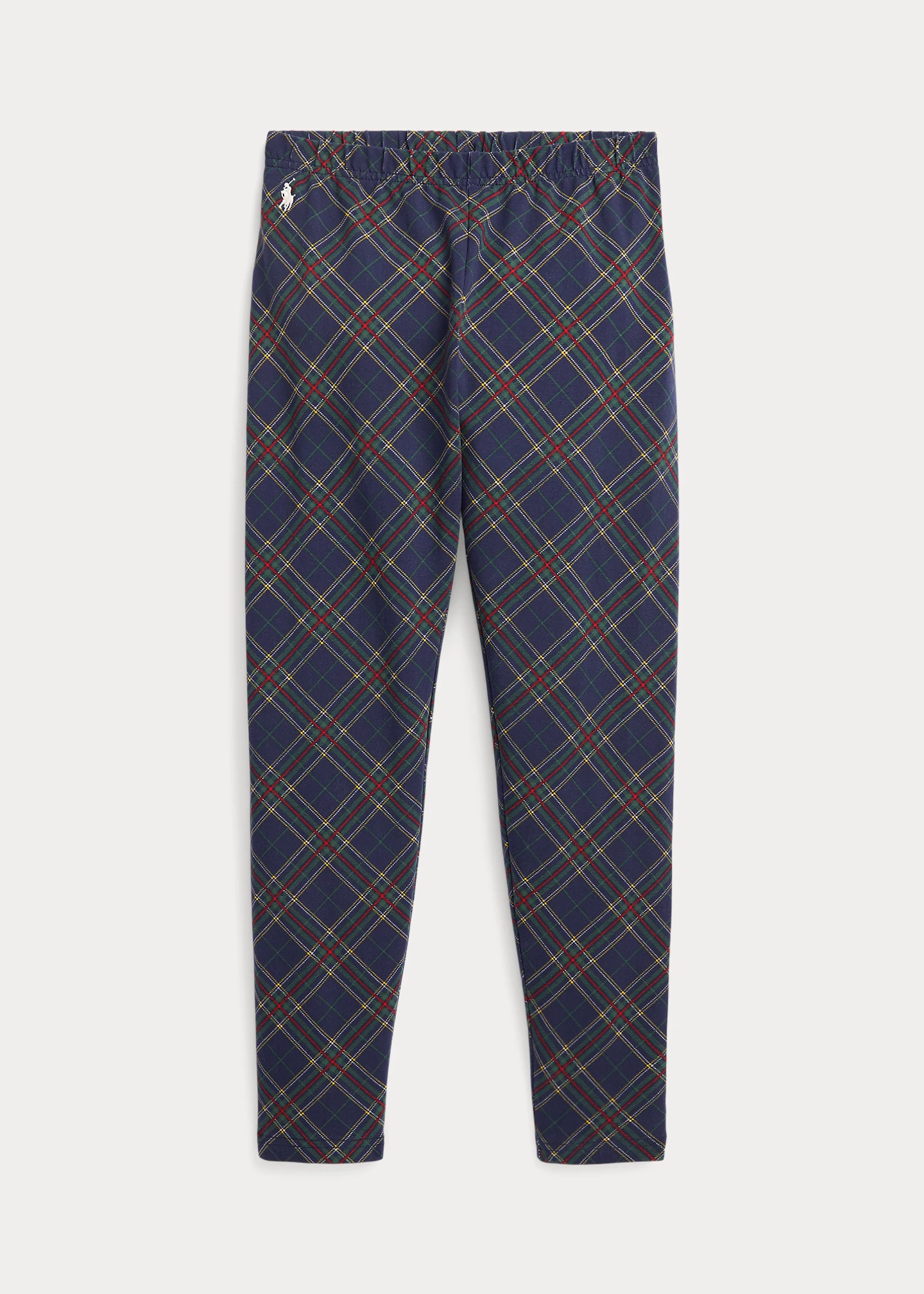 Plaid Stretch Jersey Legging