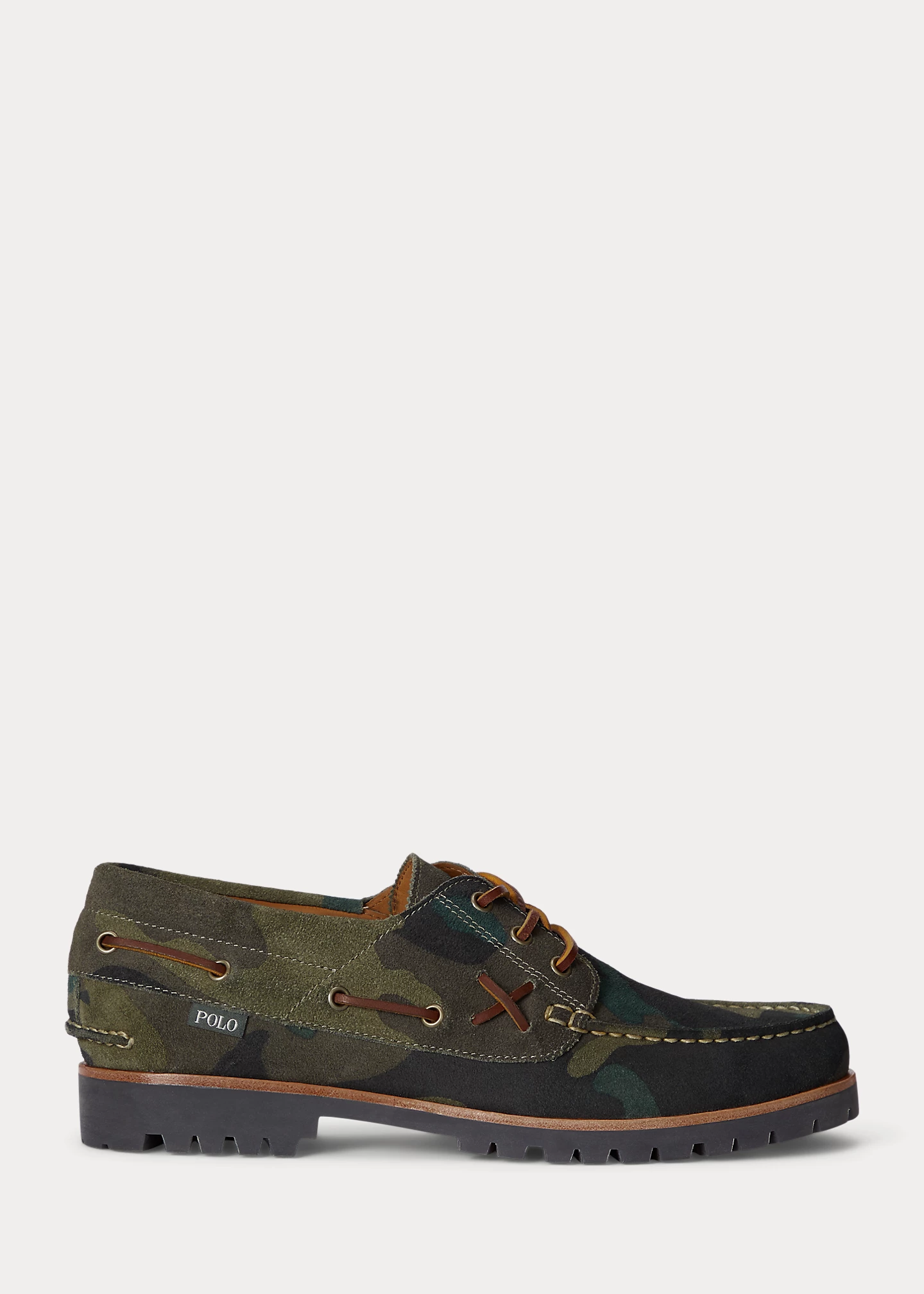 Ranger Camo Suede Boat Shoe