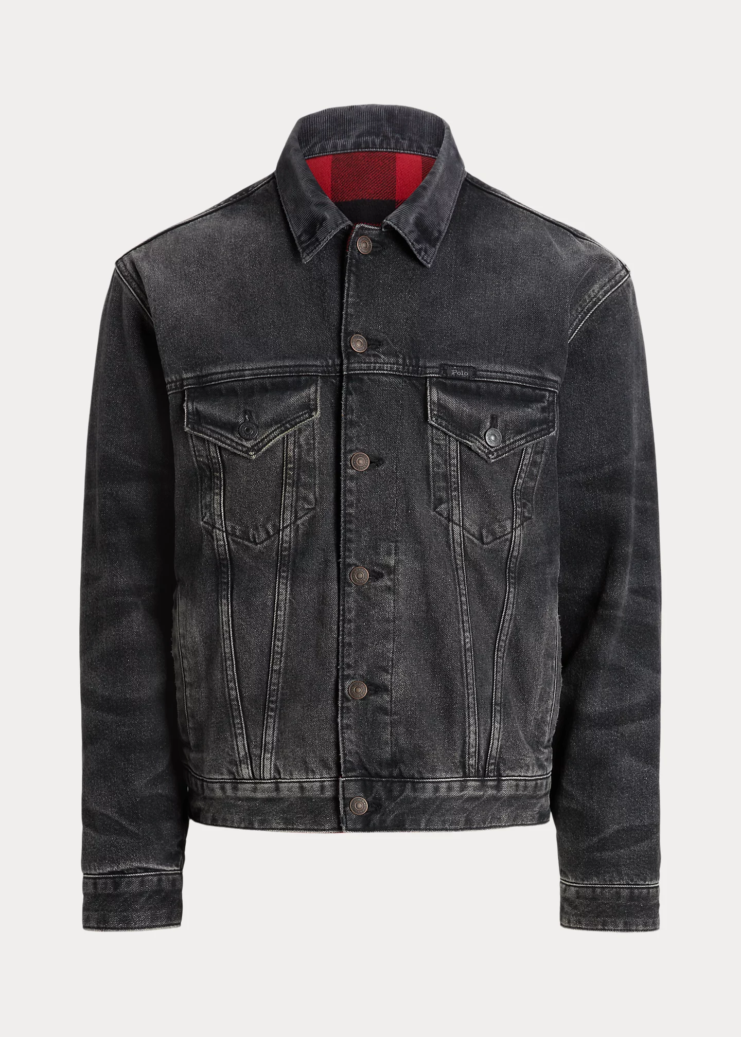 Reversible Denim-Flannel Trucker Jacket