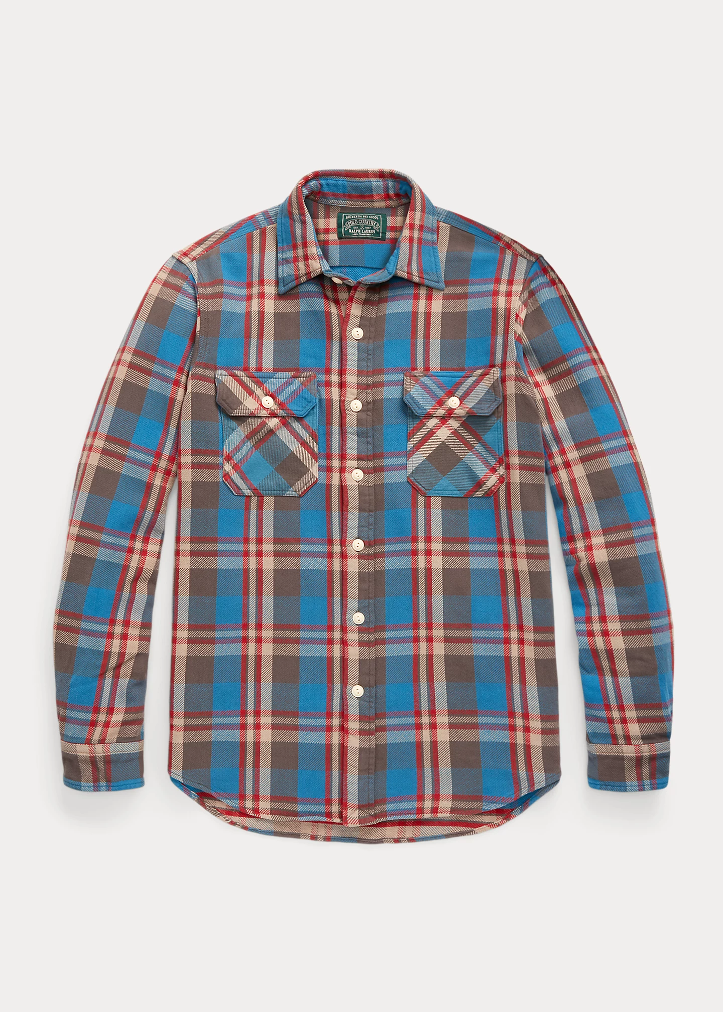 Classic Fit Plaid Flannel Workshirt