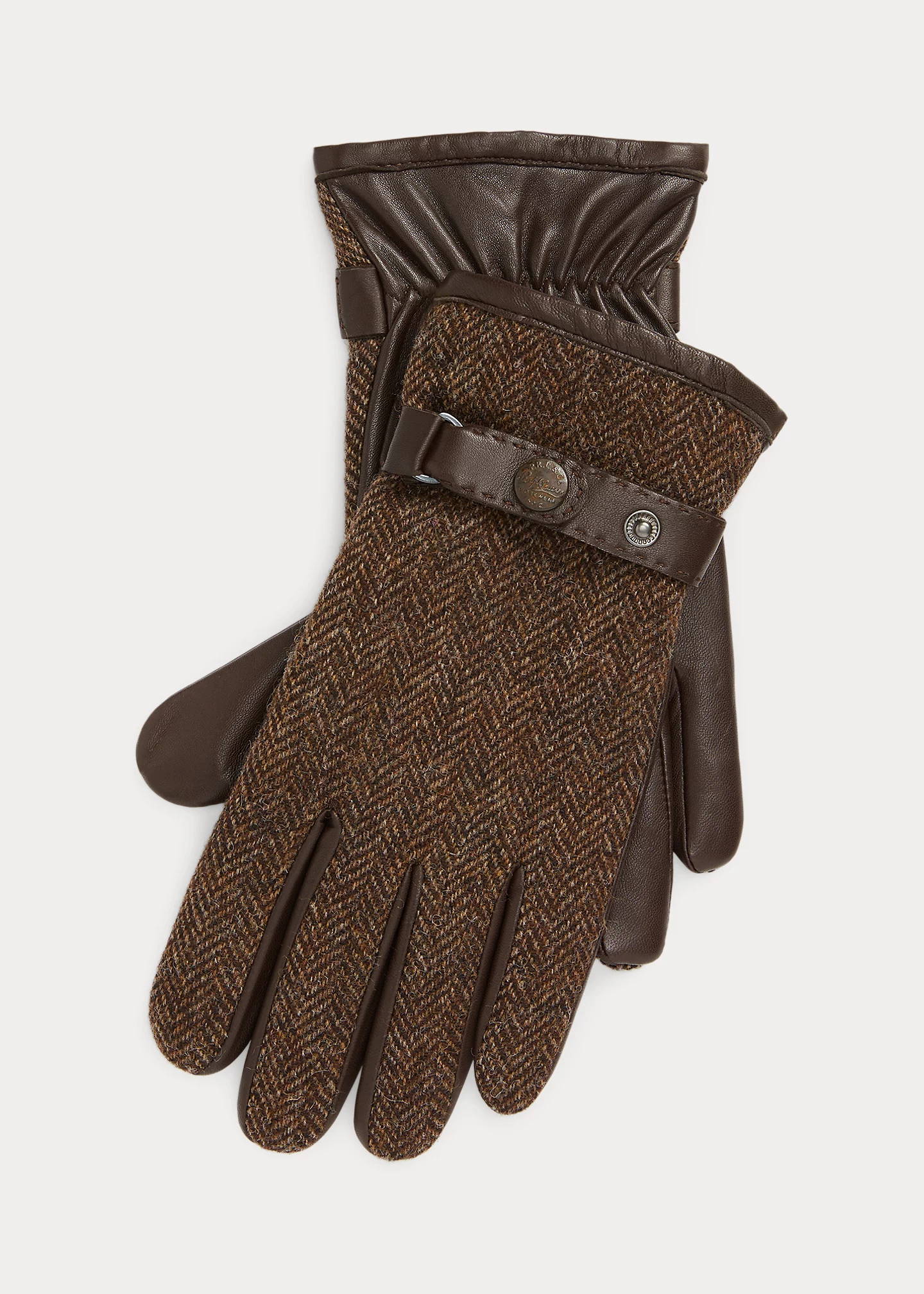 Cashmere-Lined Wool & Sheepskin Gloves