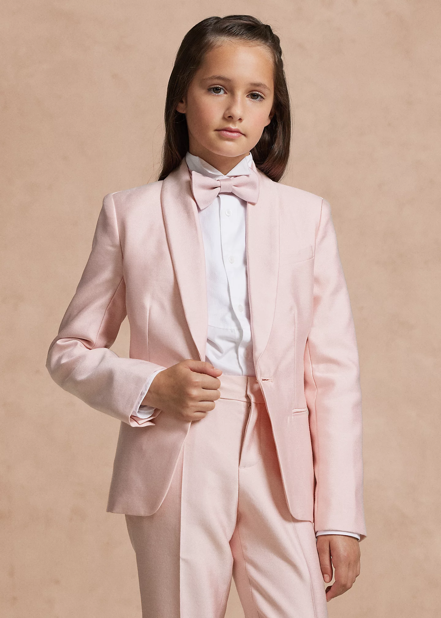 Stretch Faille Tuxedo Blazer