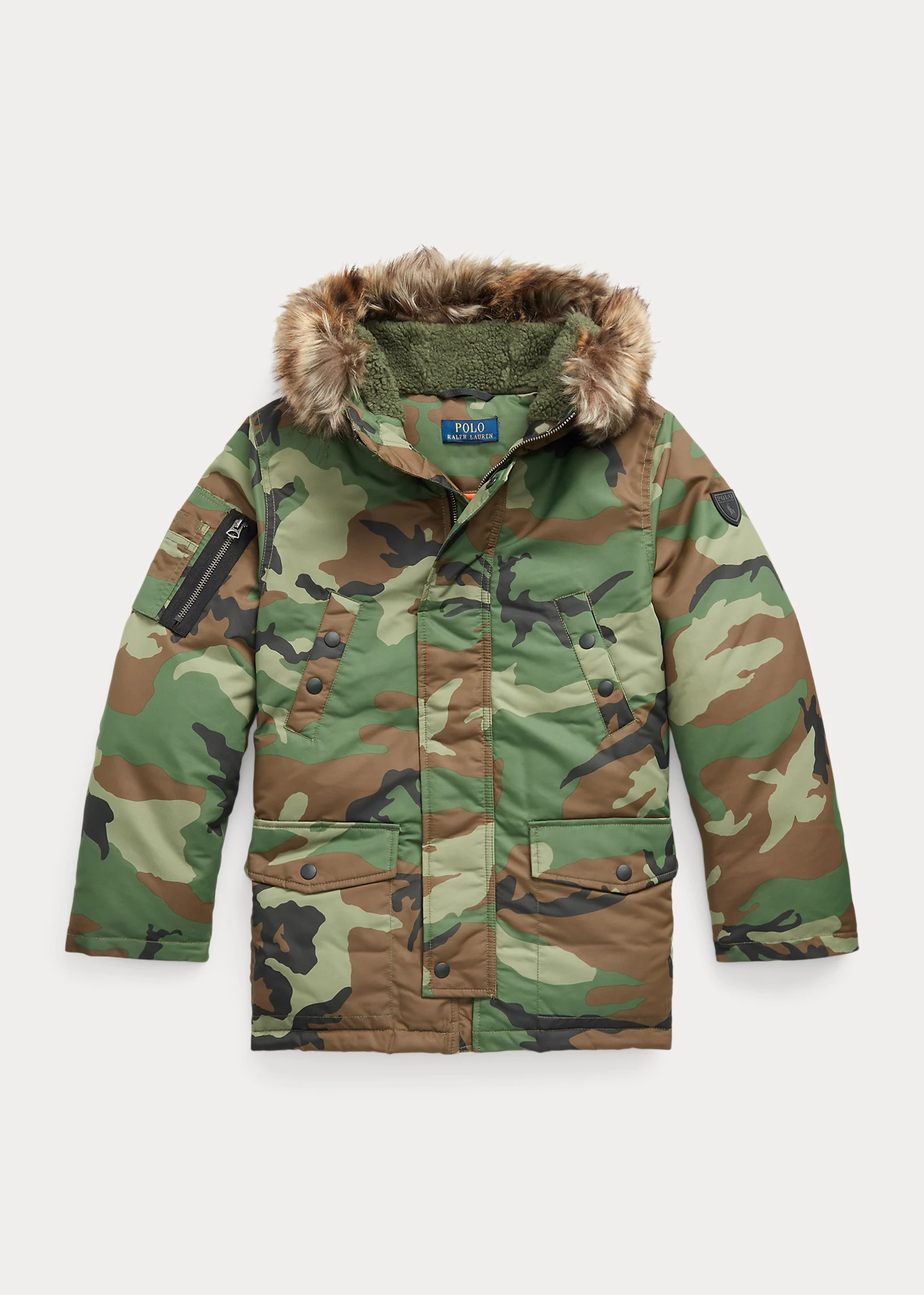 Camo Water-Resistant Down Parka