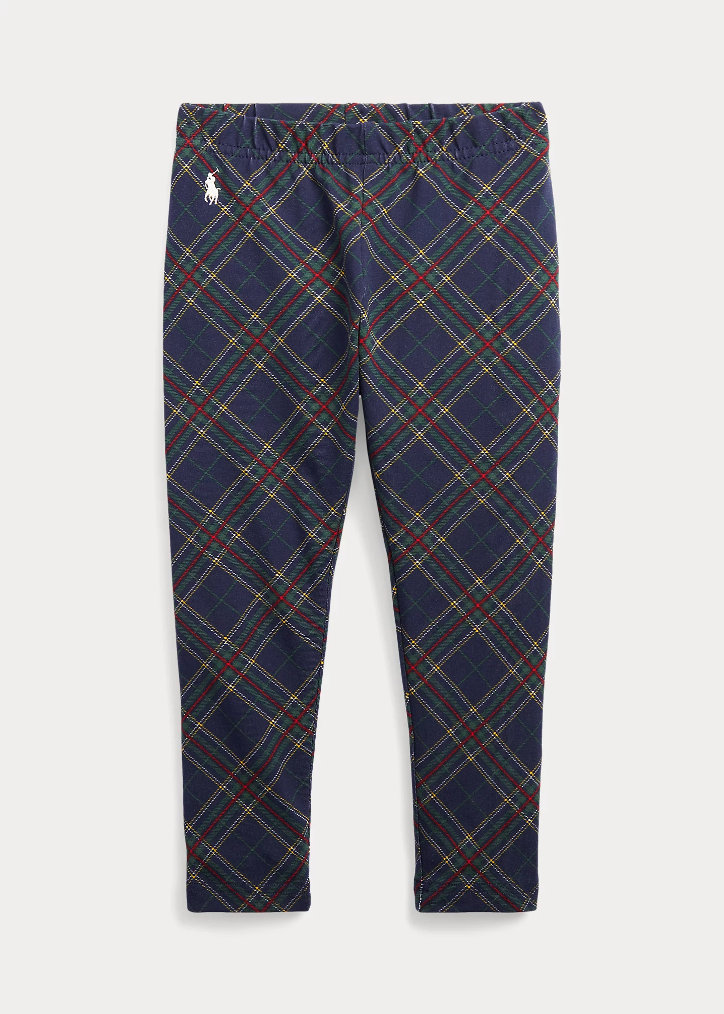 Plaid Stretch Jersey Legging
