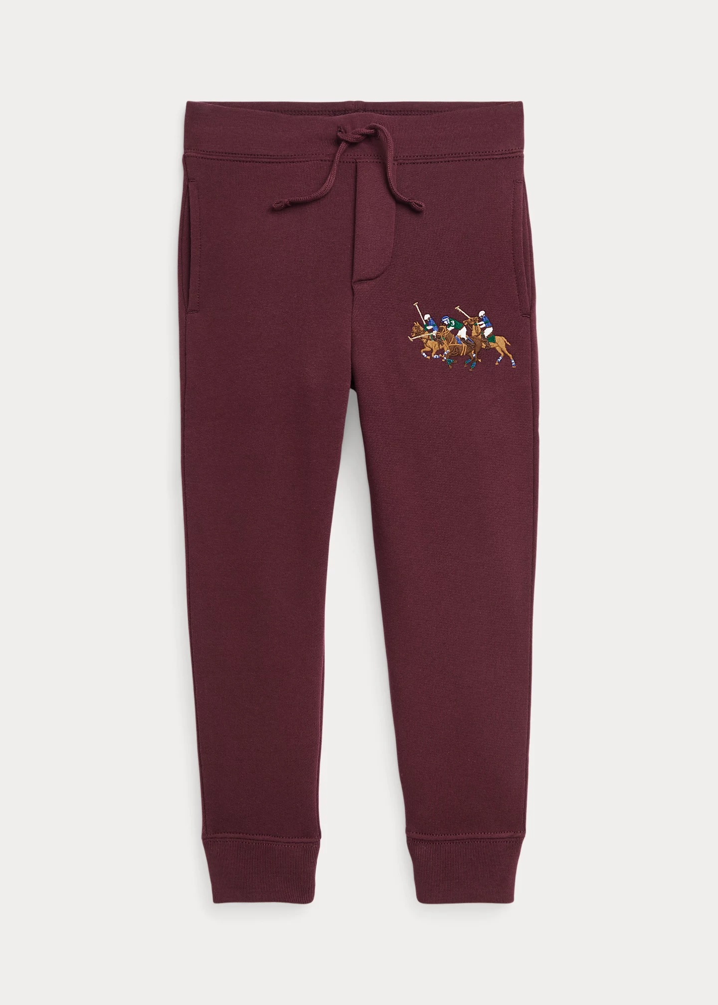 Triple-Pony Fleece Jogger Pant