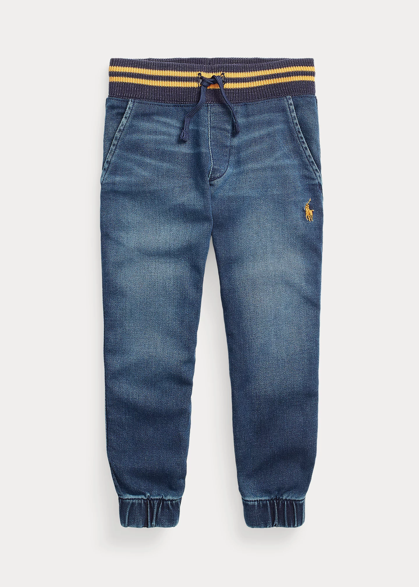 Stretch Denim Jogger Pant