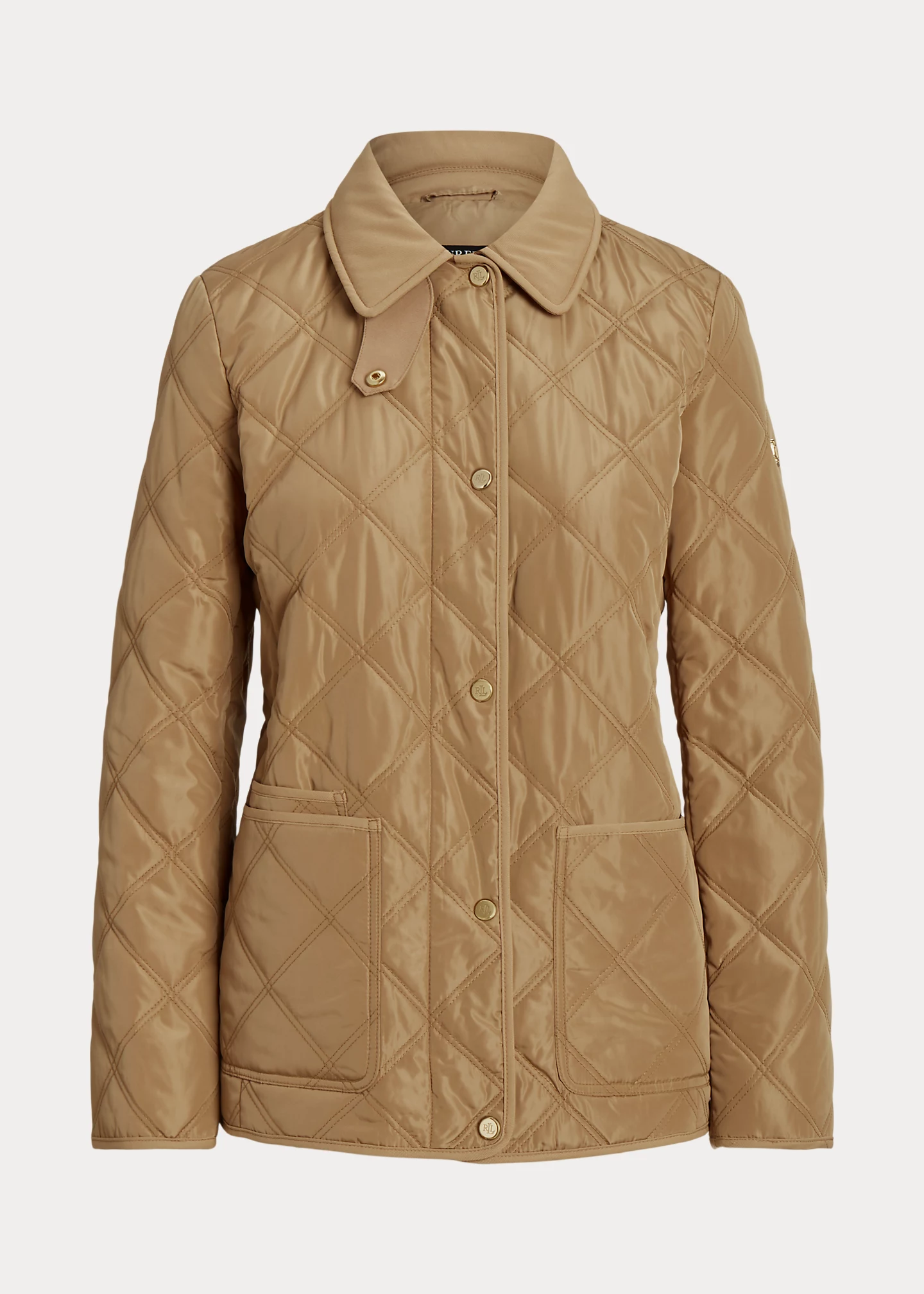 Diamond-Quilted Jacket