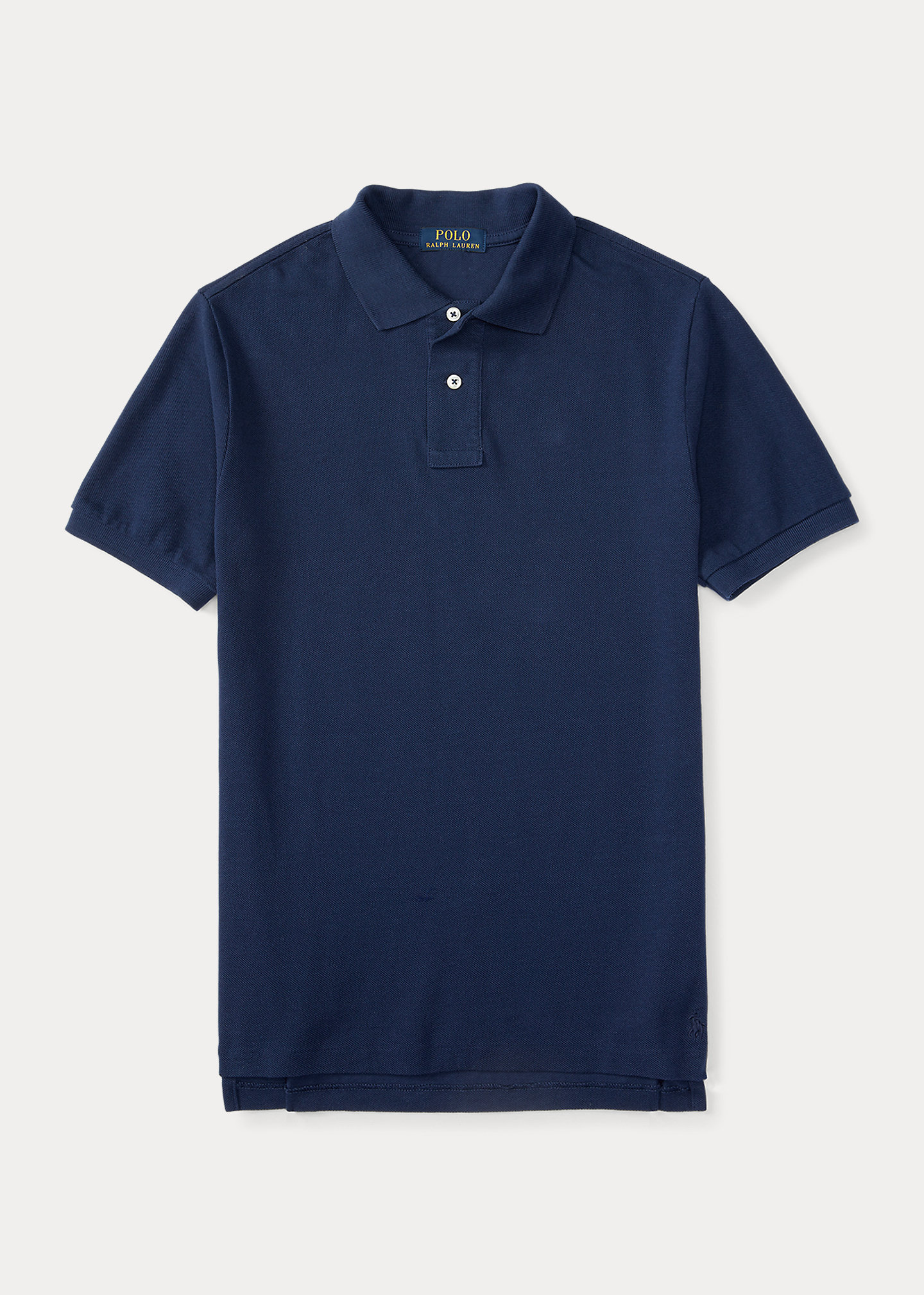Cotton Mesh Uniform Polo Shirt