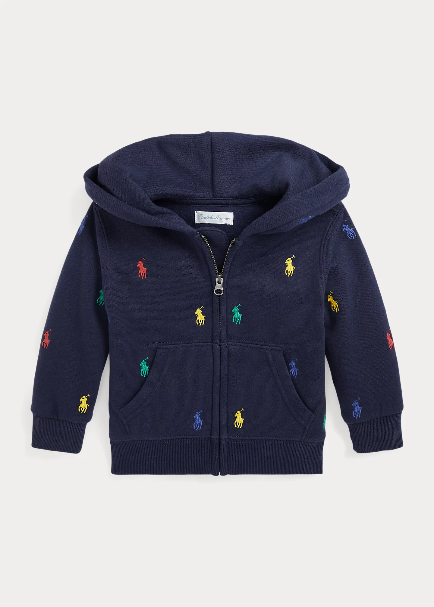 Polo Pony Fleece Full-Zip Hoodie