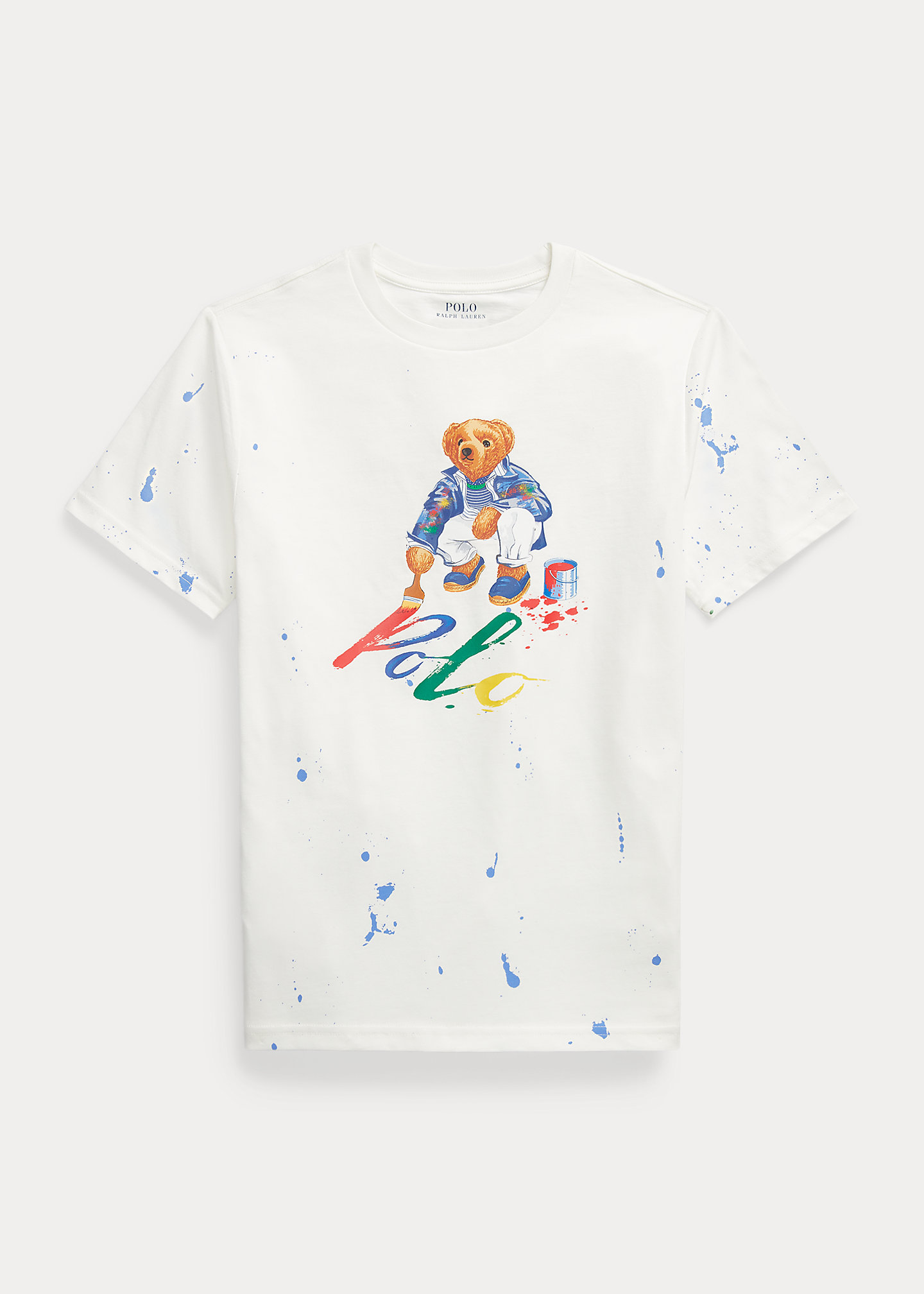 Polo Bear Cotton Jersey Tee